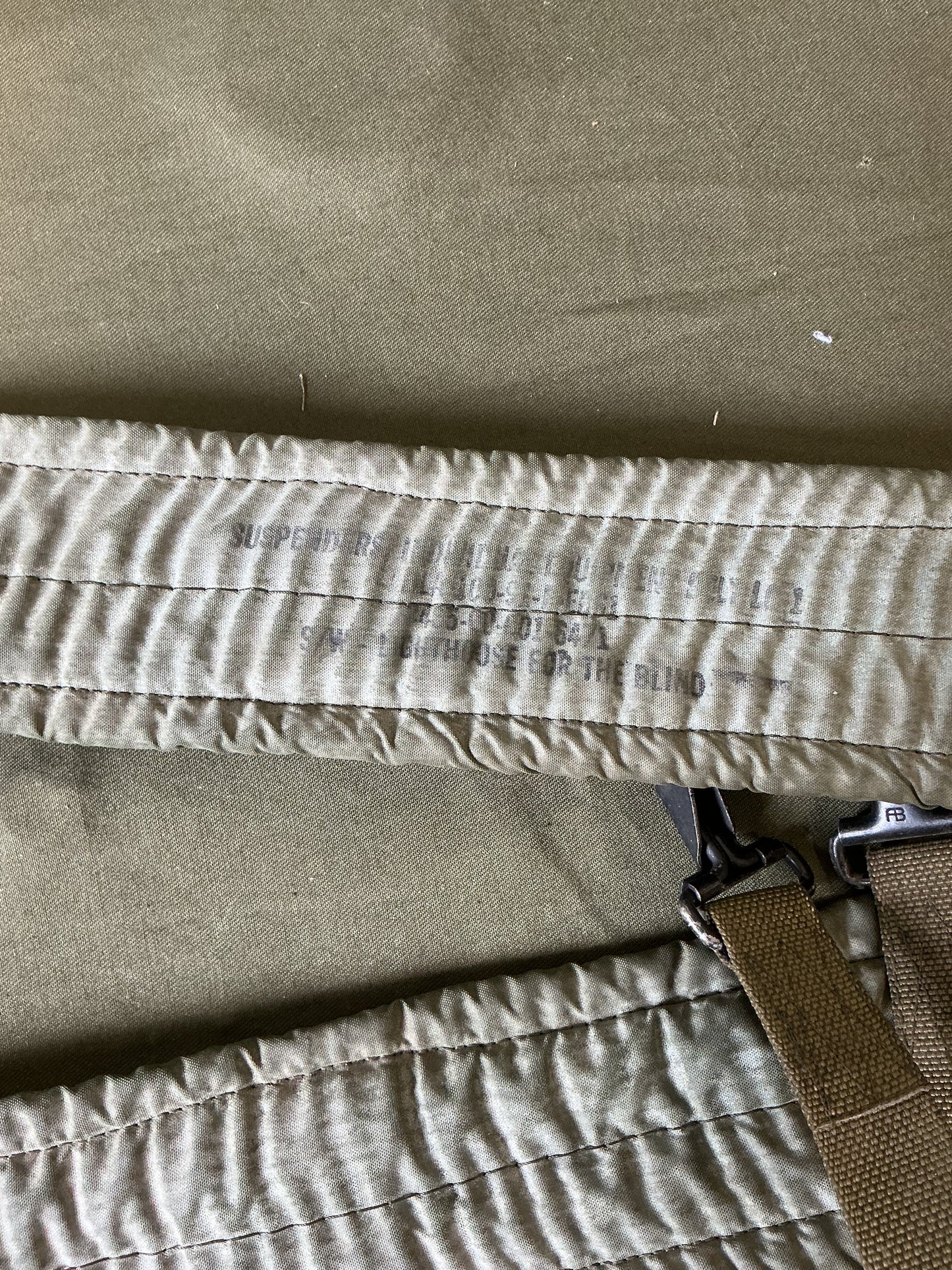 Vintage U.S. Military LC-1 Suspenders
