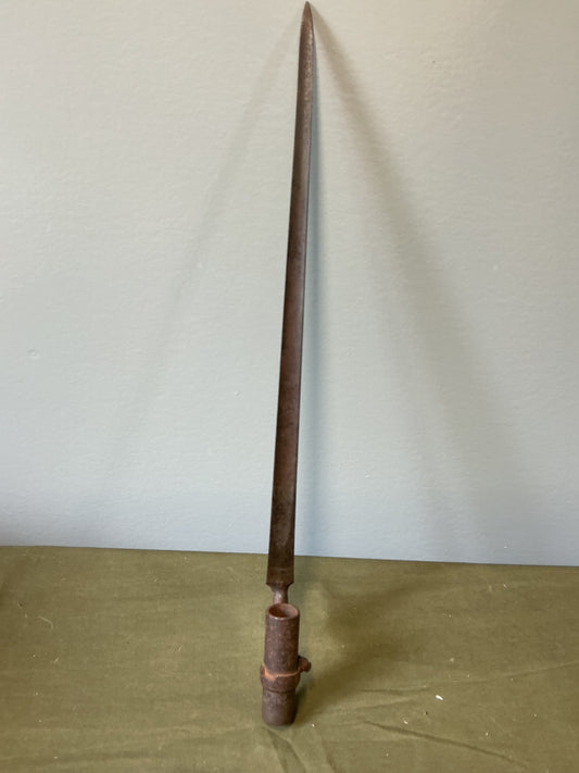 Early Socket Bayonet with Makers Name