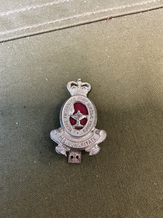 Royal Australian Army Nursing Corps Hat Badge Queens Crown