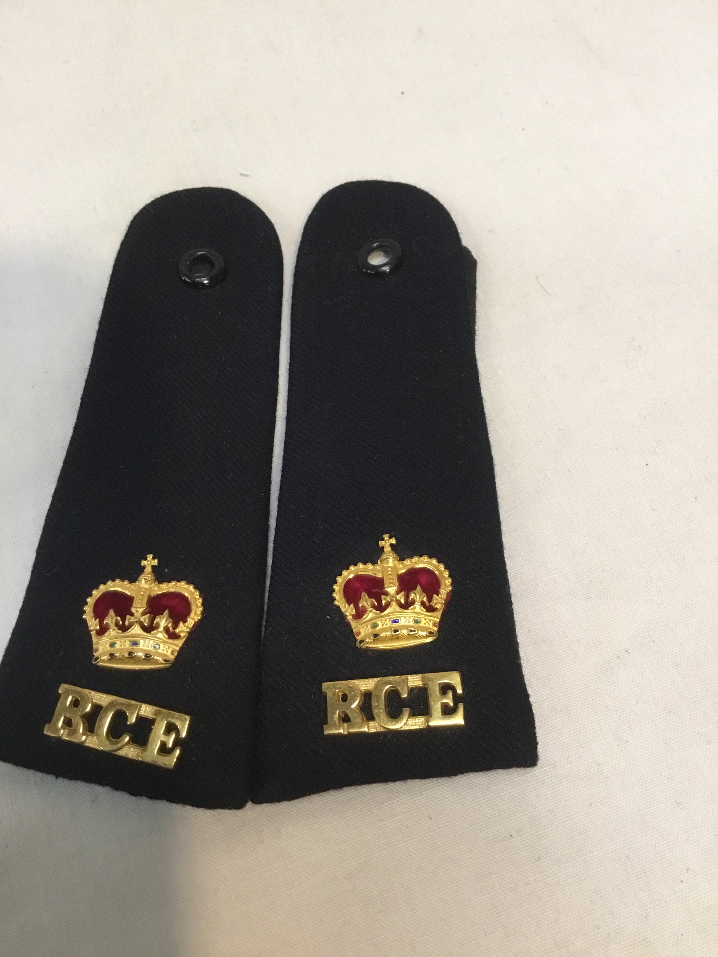 Royal Canadian Engineers Shoulder Boards