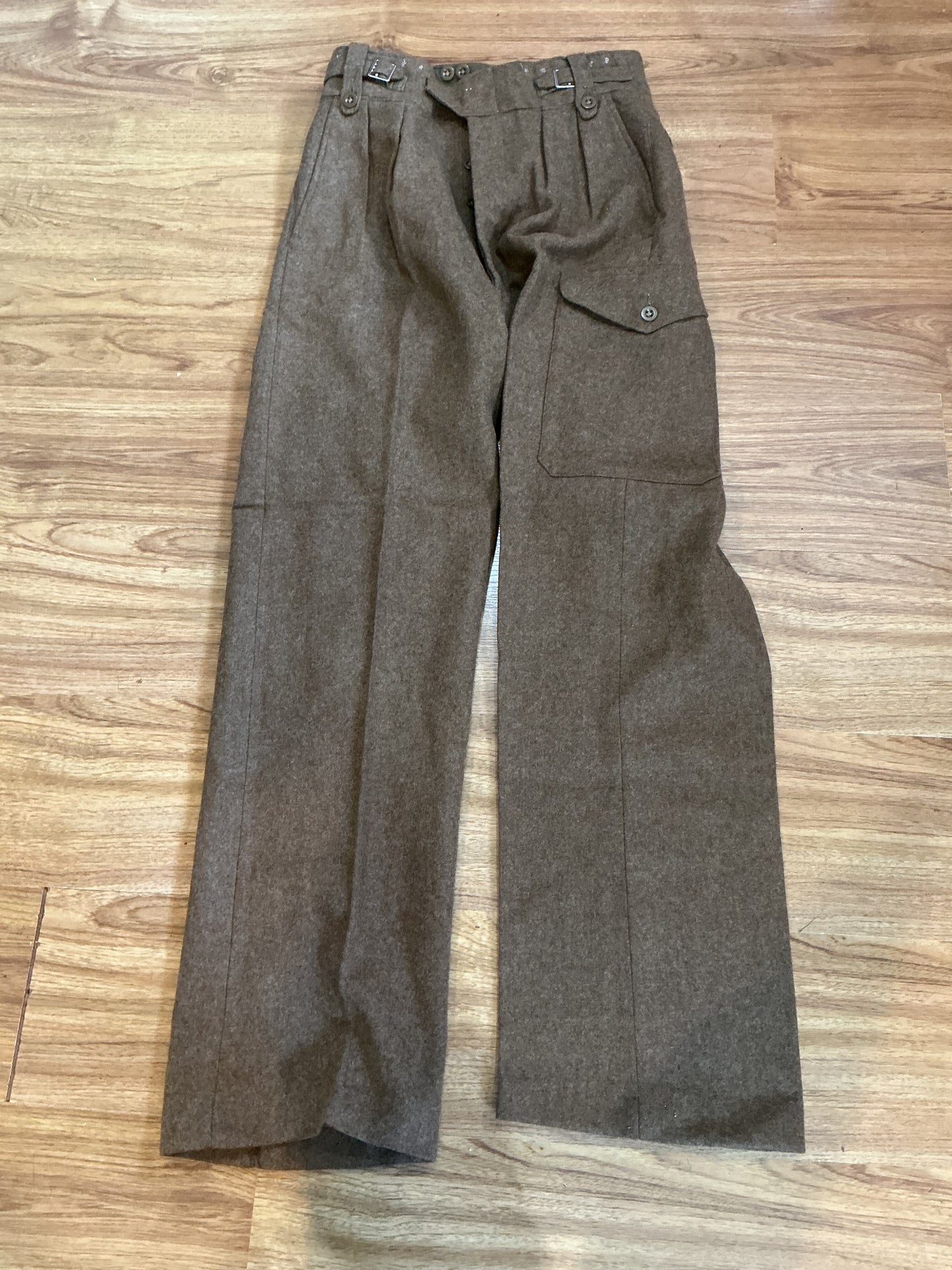 Post War British Wool Battledress Pants