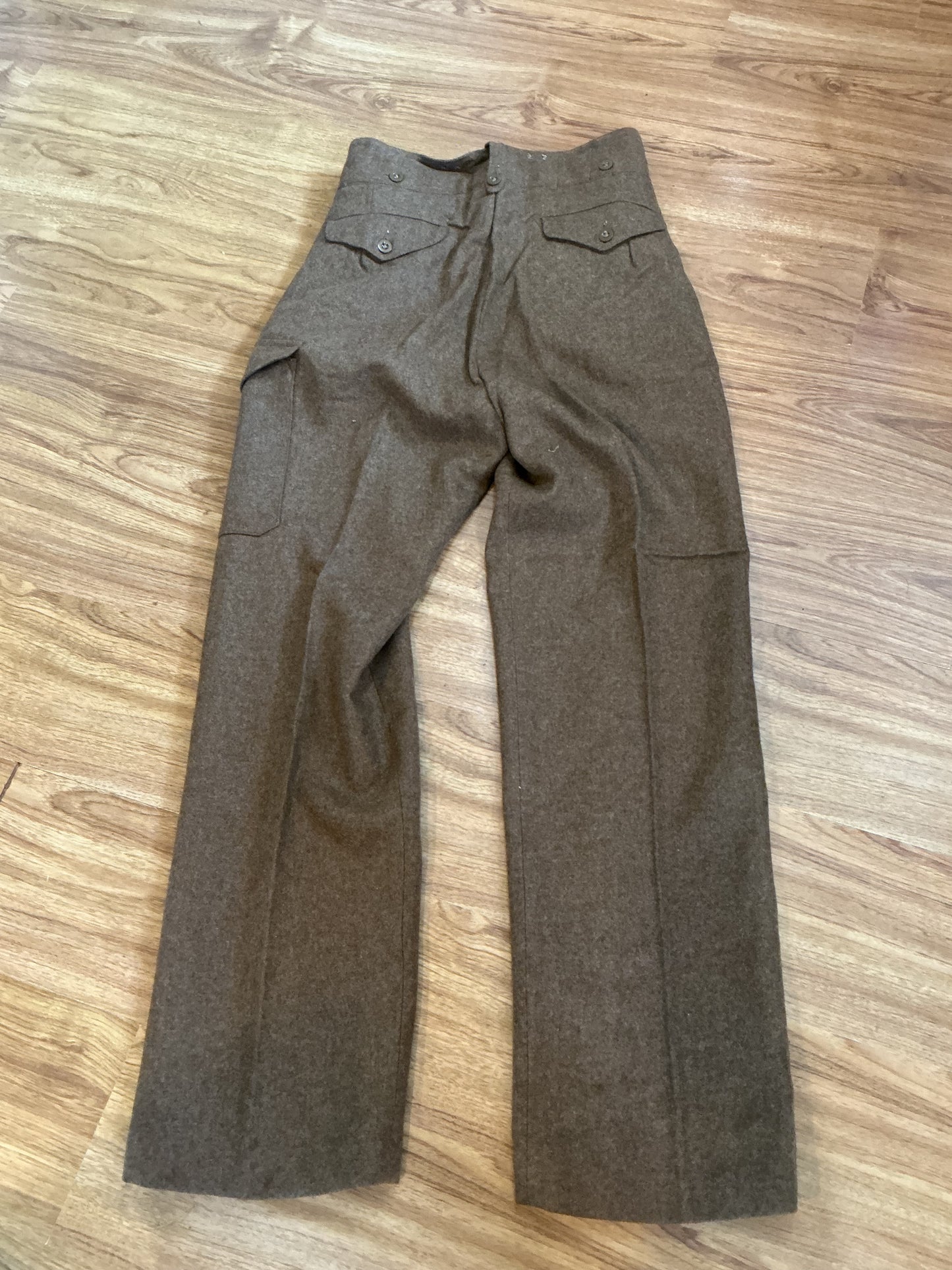 Post War British Wool Battledress Pants