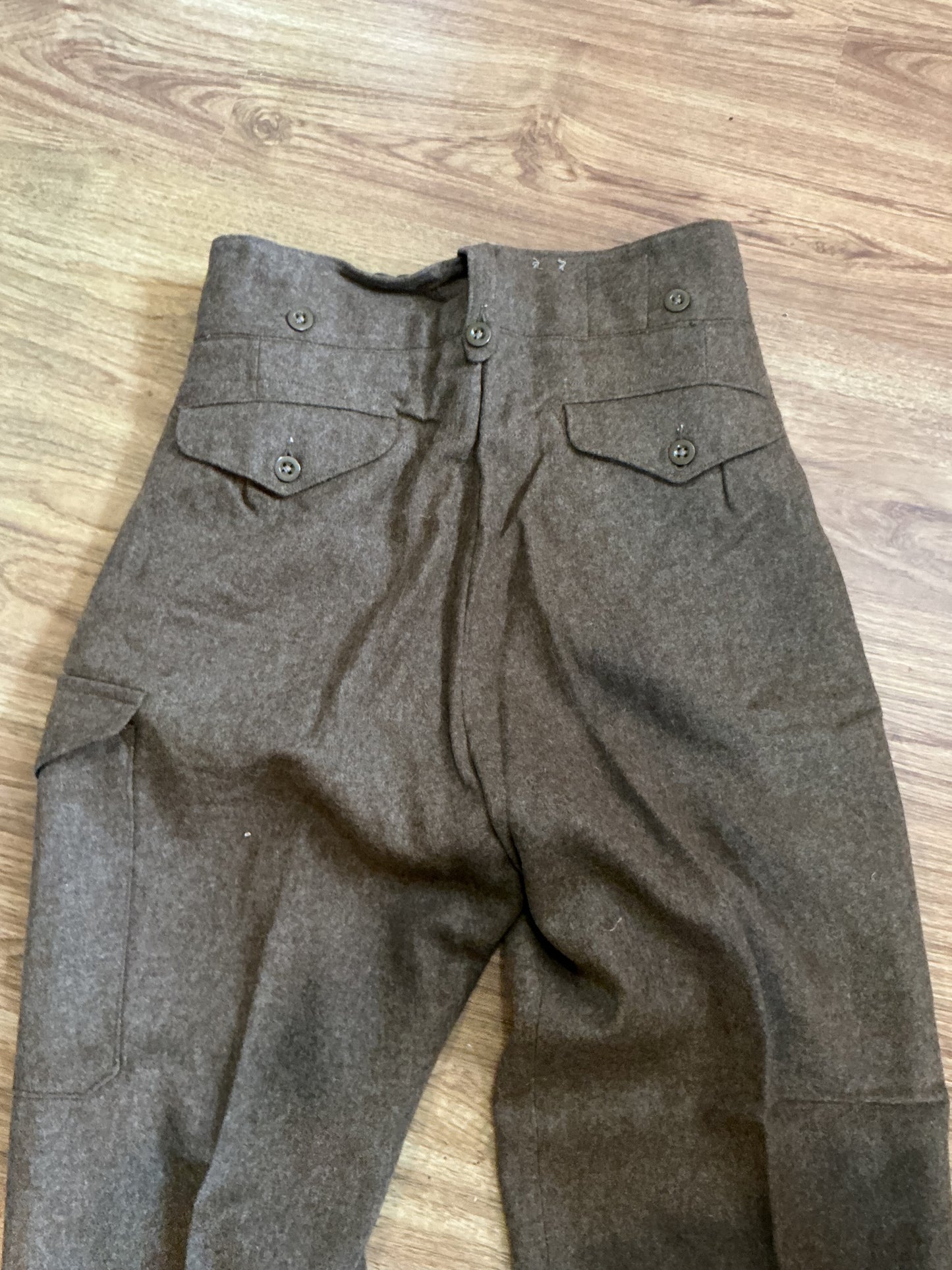 Post War British Wool Battledress Pants