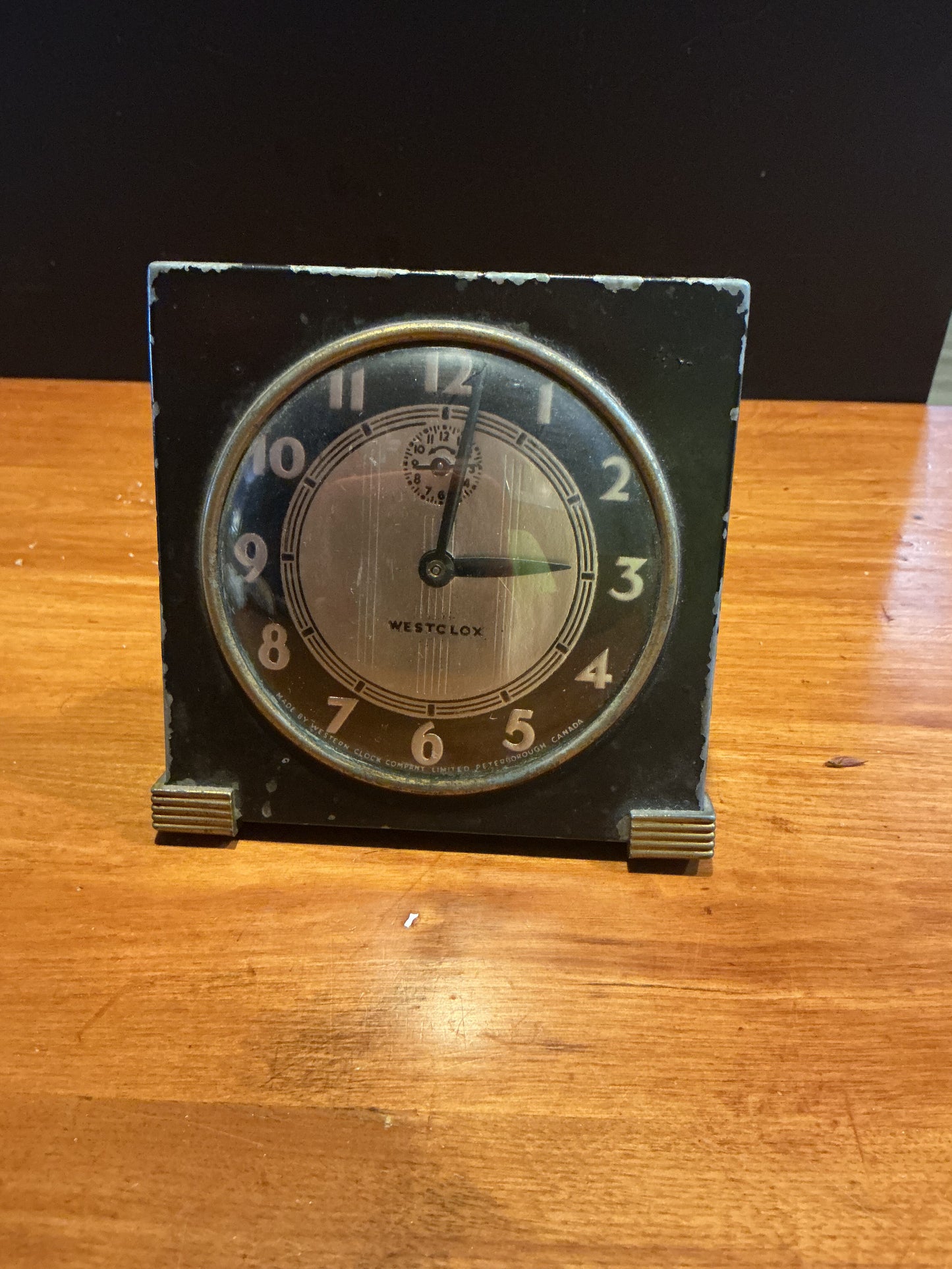 1930’s Westclox Alarm Clock with Alarm