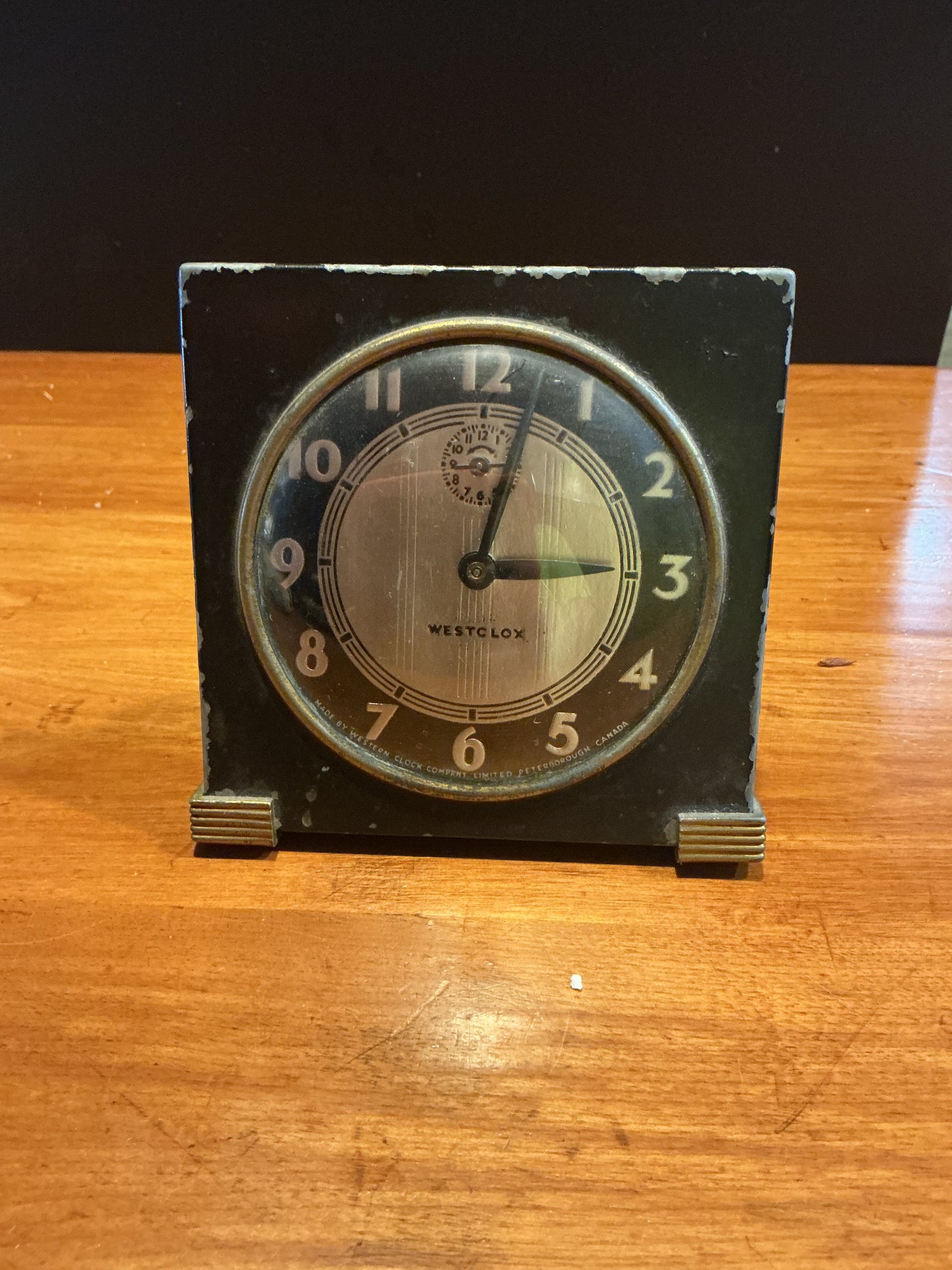 1930’s Westclox Alarm Clock with Alarm