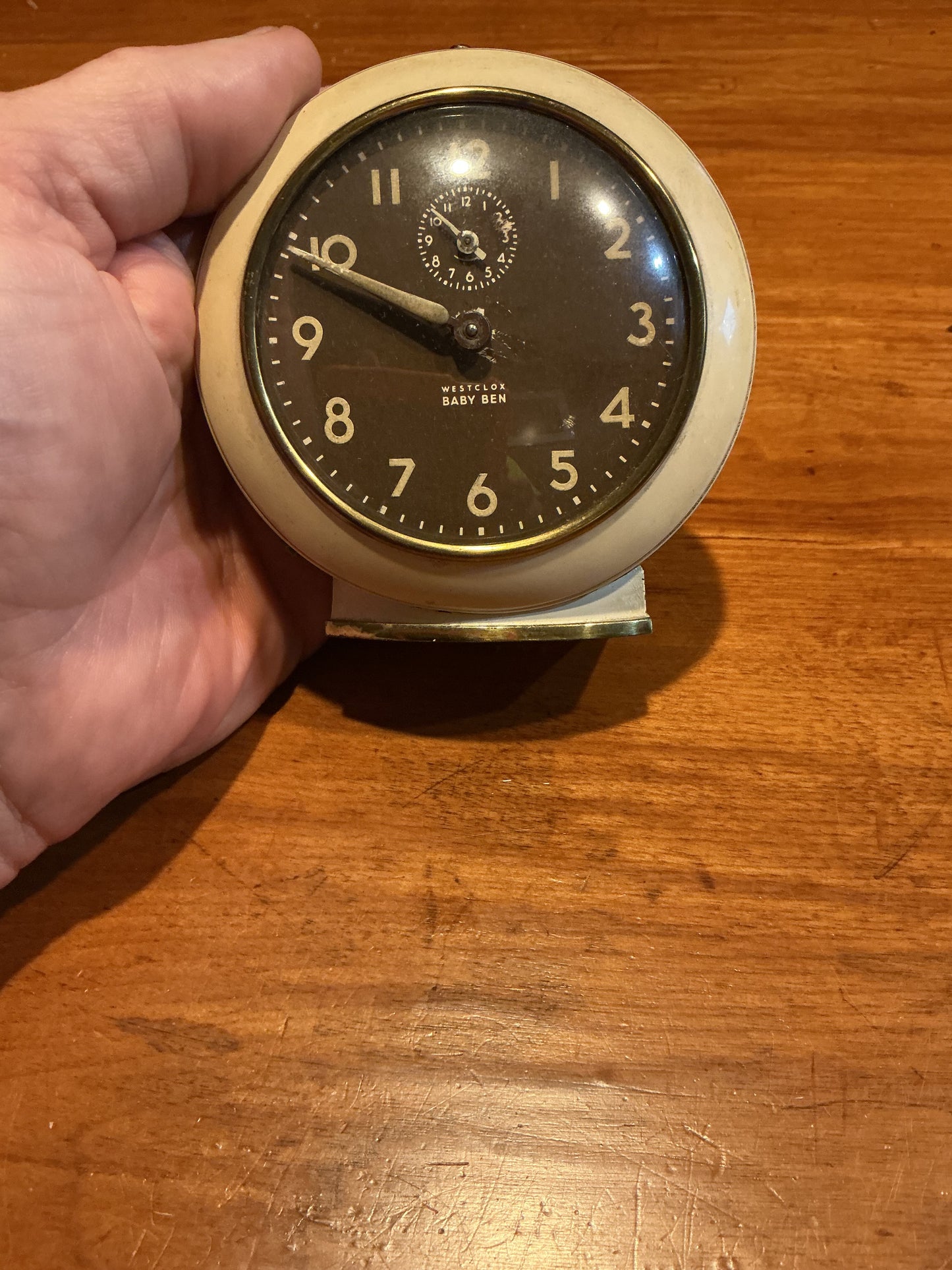 1940s Baby Ben Westclox Bedside Alarm Clock