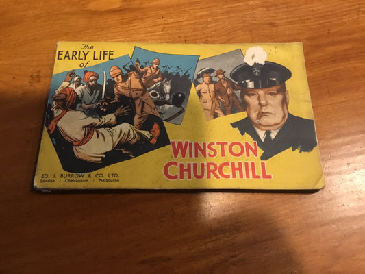 56-page comic strip biography of Winston Churchill appeared in 1942.
