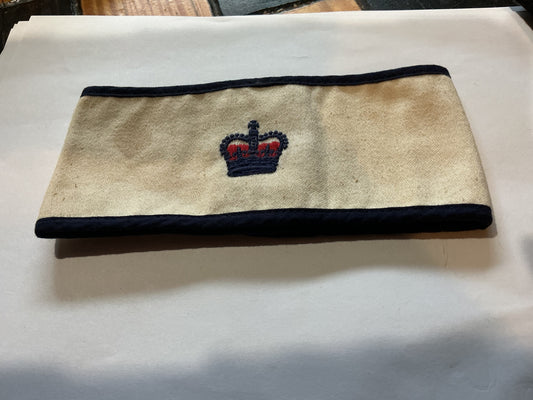 Post War Canadian Naval Patrol Brassard/ Armband