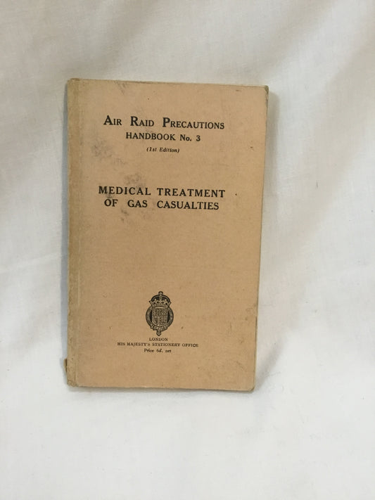 WW11 British Air raid precautions handbook, number three
