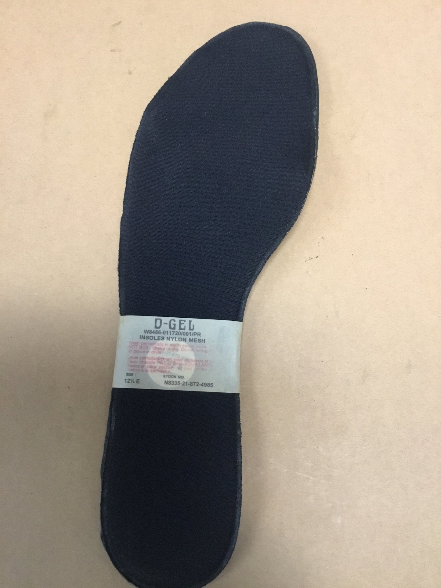 MK3 combat boot mesh &nbsp;insoles size 12 1/2 E , NOS , may fit other boots .