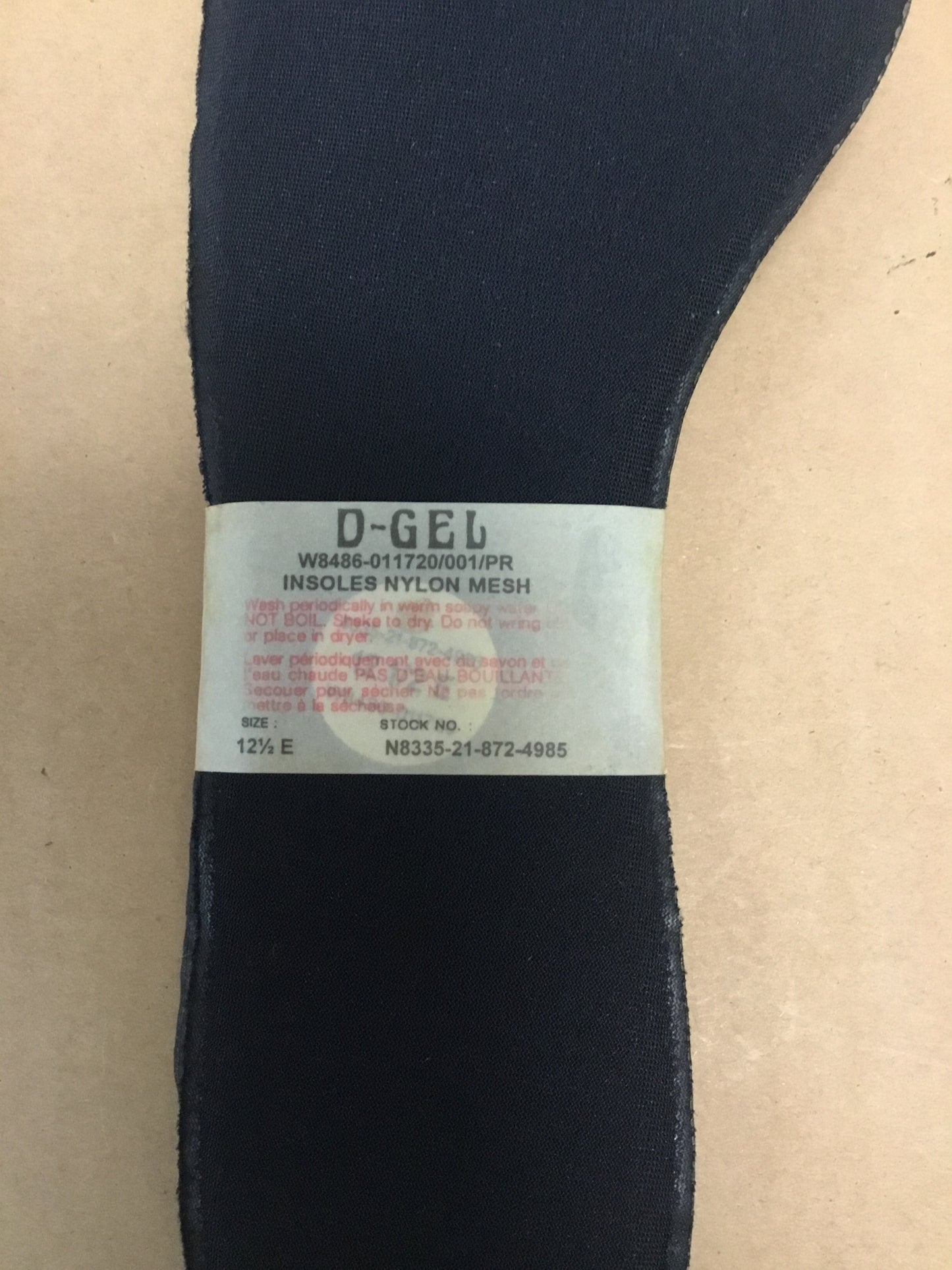 MK3 combat boot mesh &nbsp;insoles size 12 1/2 E , NOS , may fit other boots .
