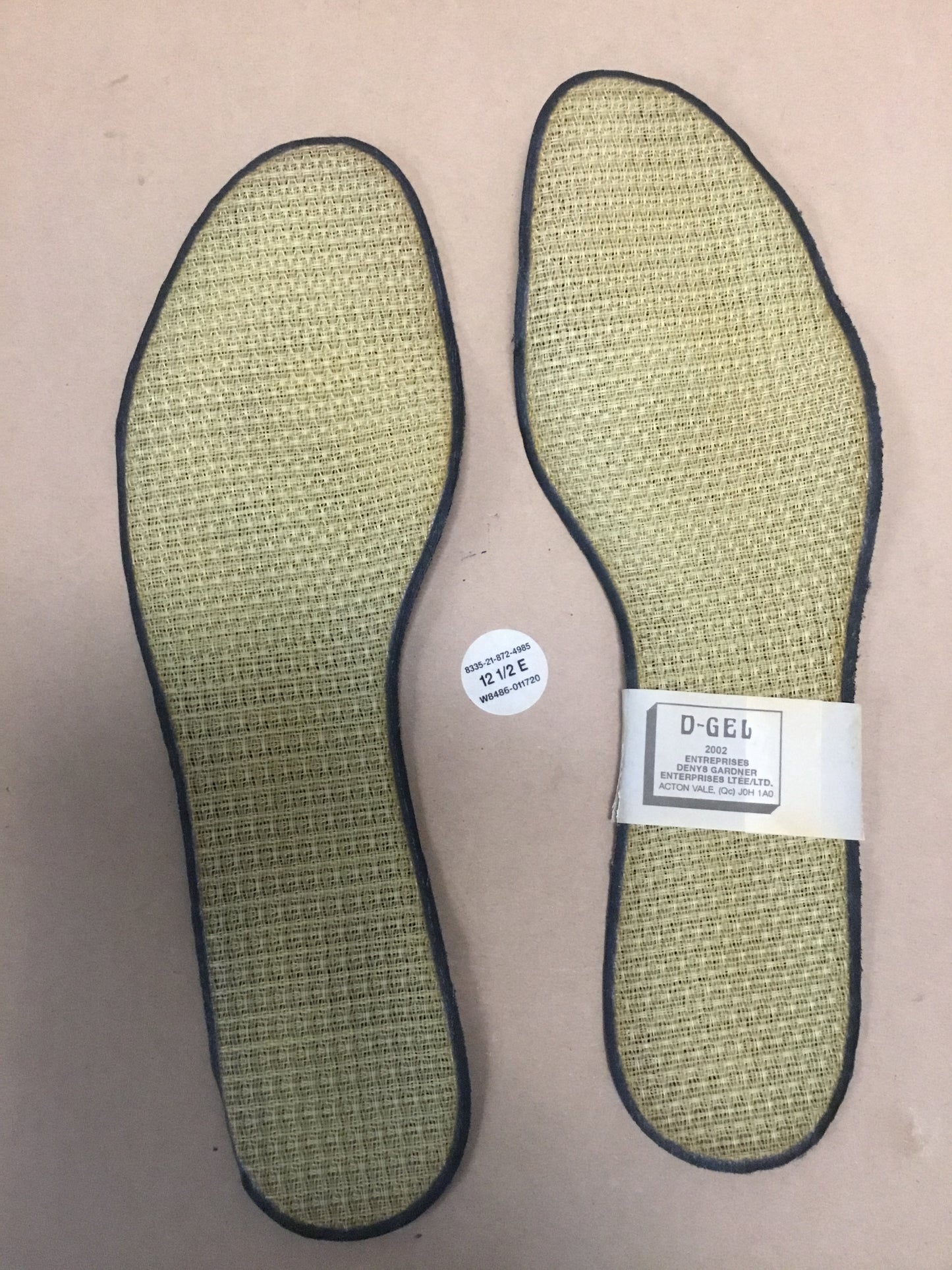 MK3 combat boot mesh &nbsp;insoles size 12 1/2 E , NOS , may fit other boots .
