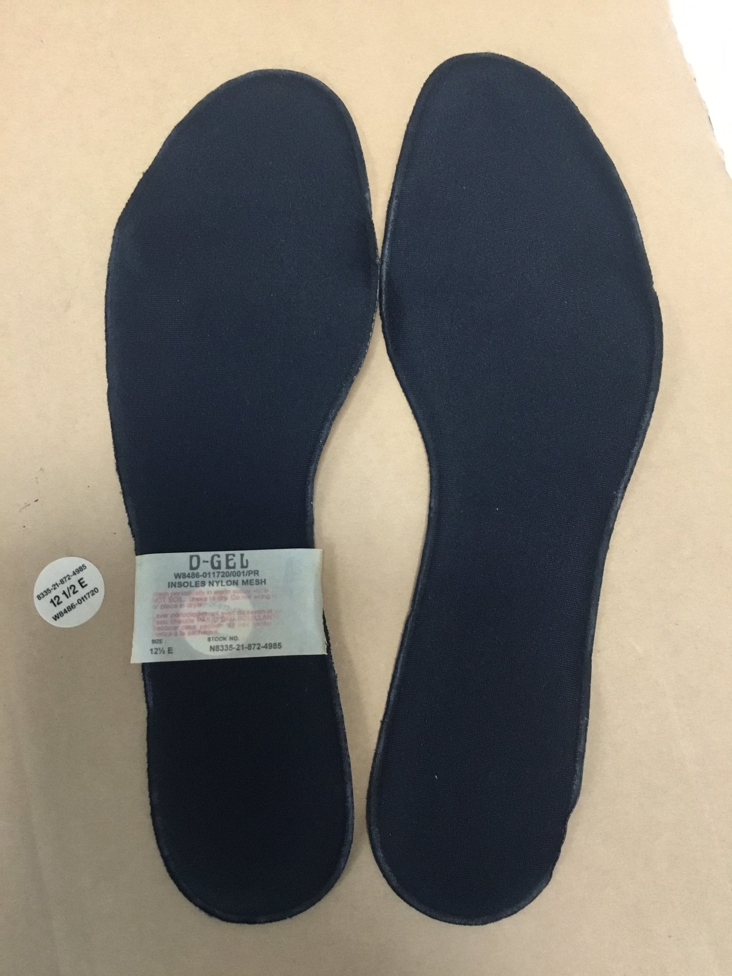 MK3 combat boot mesh &nbsp;insoles size 12 1/2 E , NOS , may fit other boots .