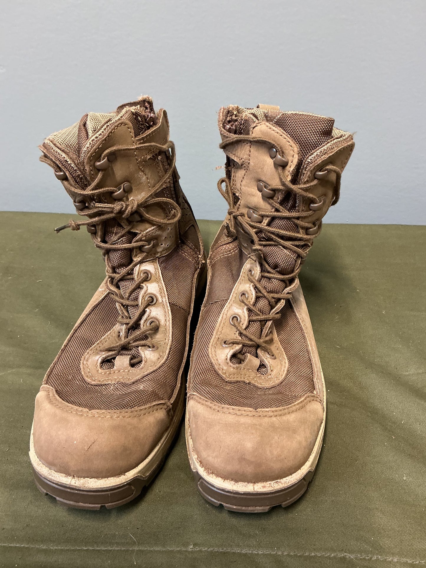 Military Royer Boots Zipper Type Size 11.5