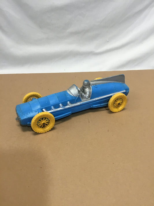 1950’s Vintage Auburn Rubber ;Blue ;10 inch Indy Race Car Toy
