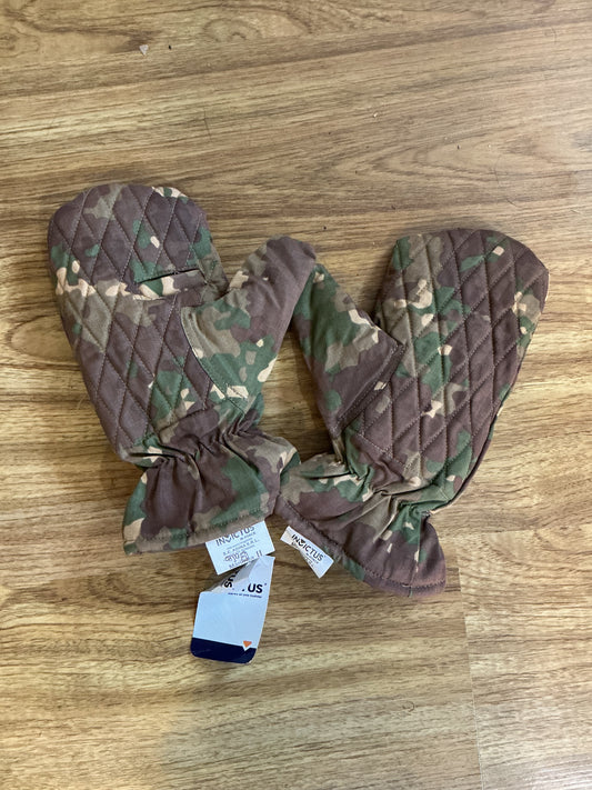 Romanian Camouflage Winter Mitts Fleece Lined