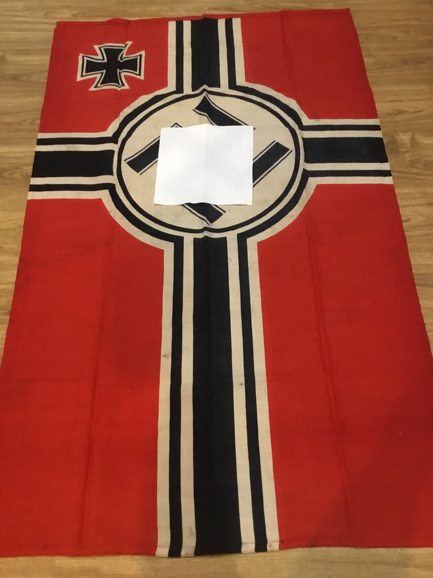 GERMAN WWII KRIEGSMARINE PATTERN Banner  64 x 40 inches