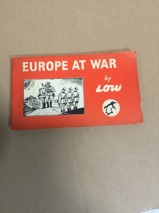 Europe At War by David Low. Penguin Special S83, published 1941