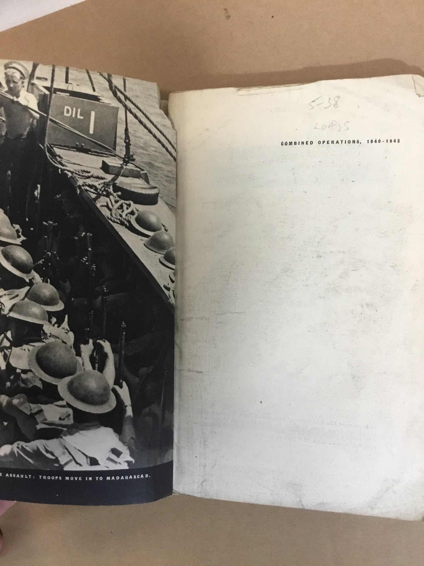 Combined Operations 1940-1942 Paperback