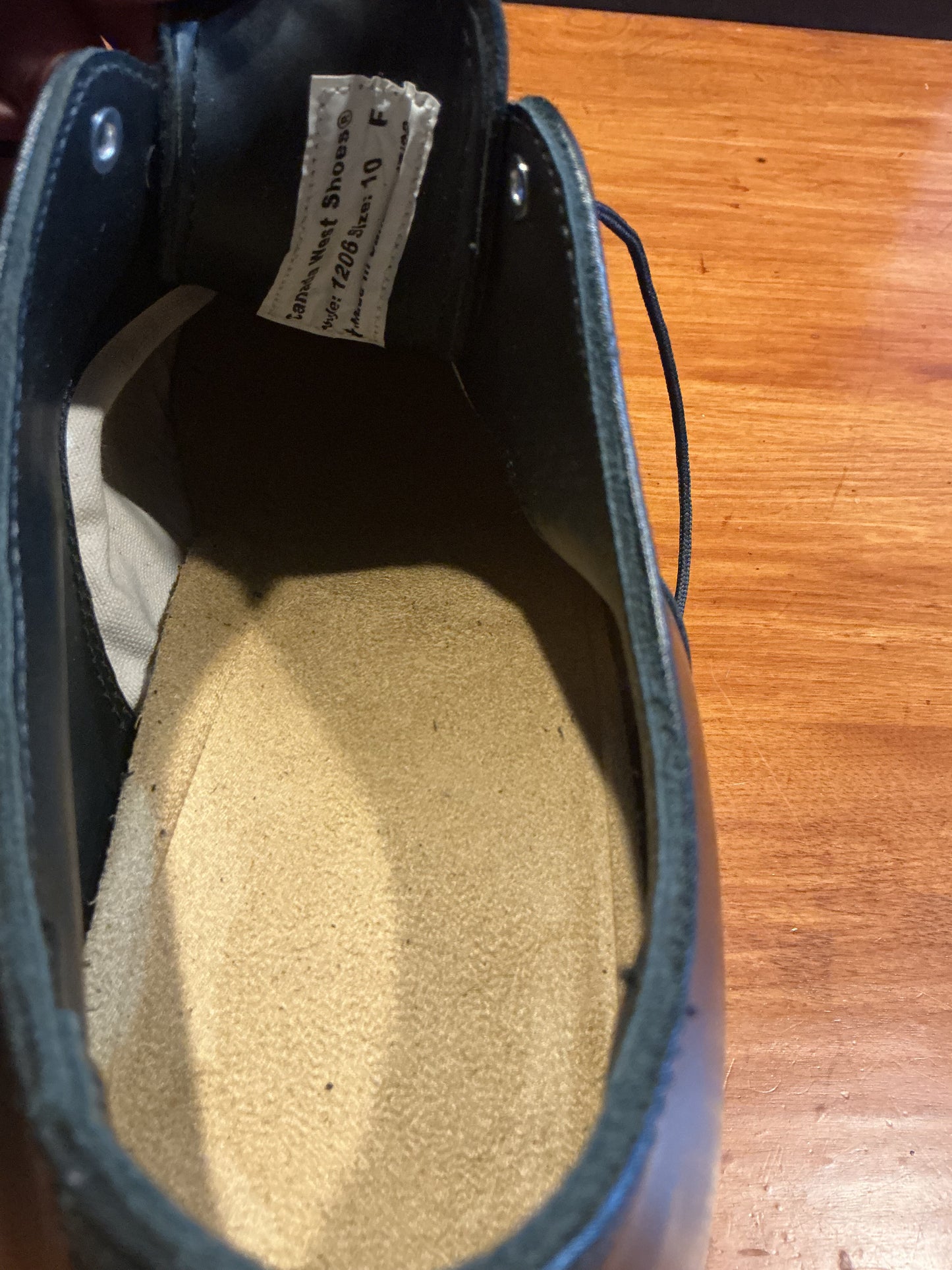 New Military leather  Dress Shoes Size 10F