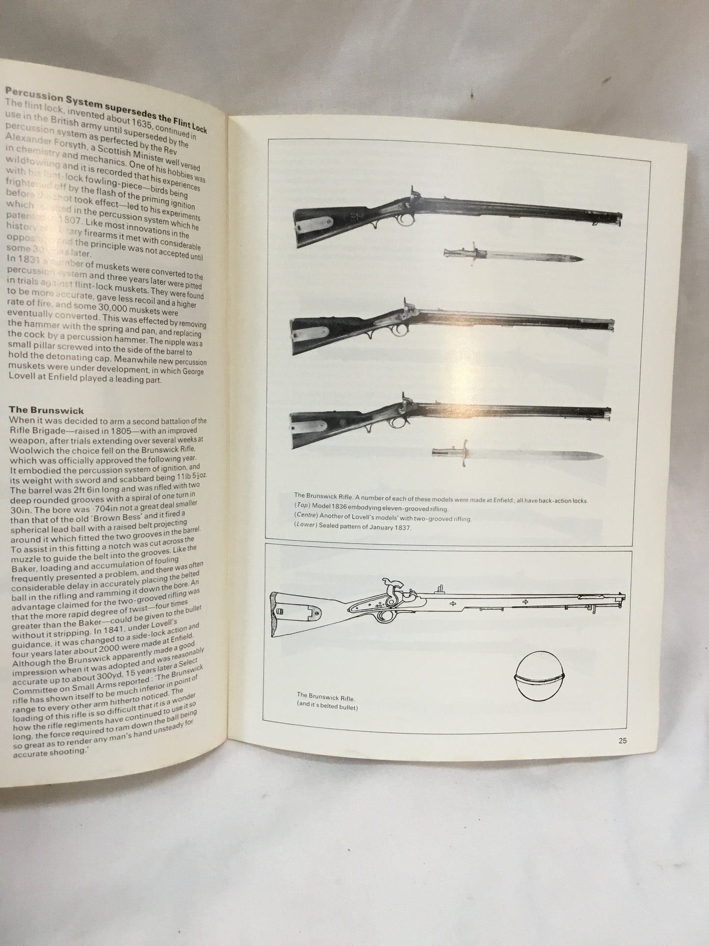 Small Arms Profile Early ENFIELD Arms The Muzzle loaders  # 14, printed in England.