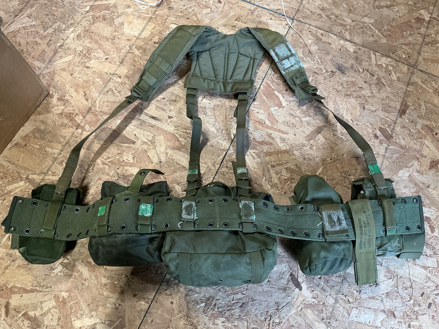 1982 pattern Canadian Military Webbing Set