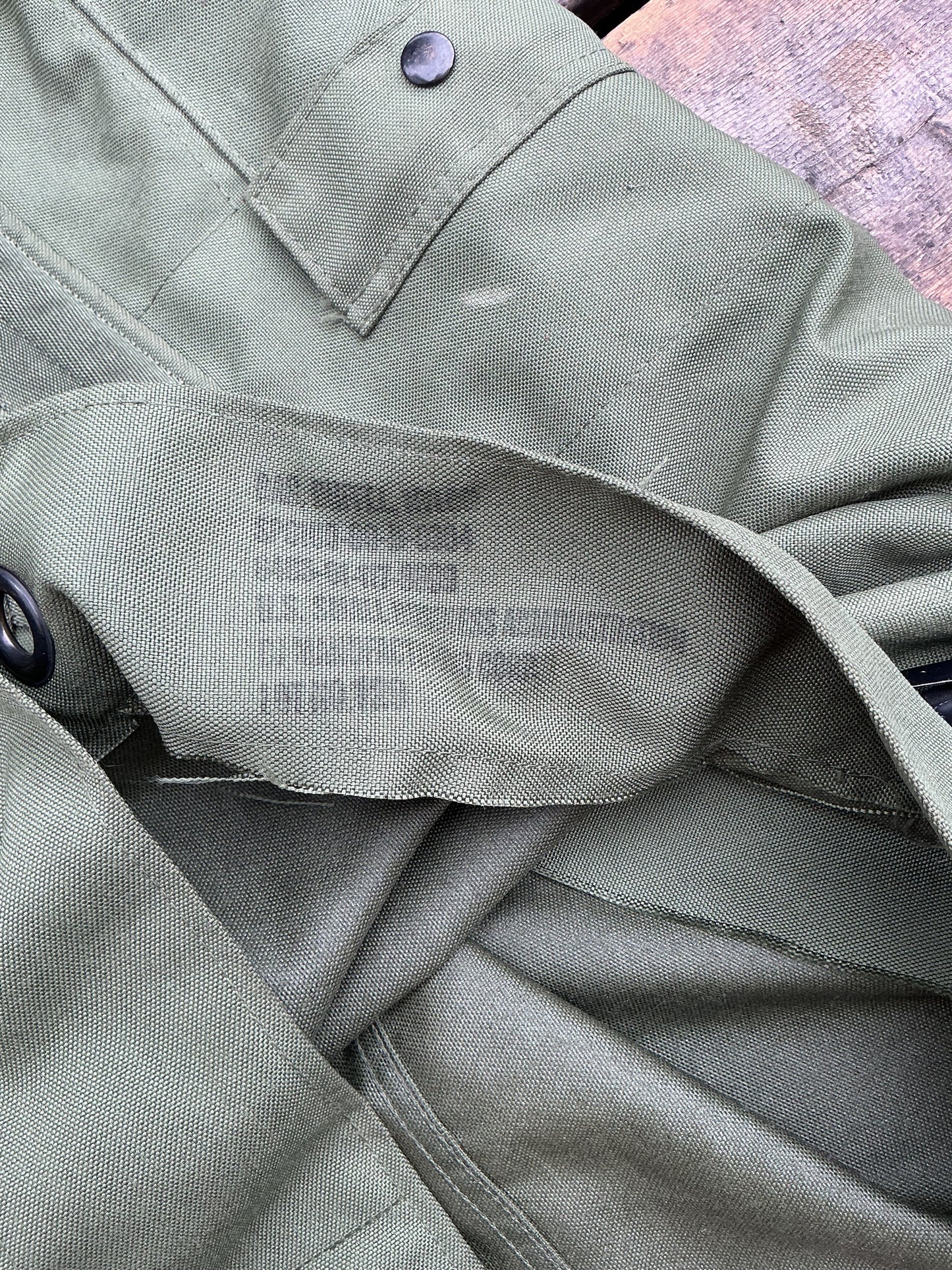 U.S. Military Open End Kit Bag with Shoulder Straps
