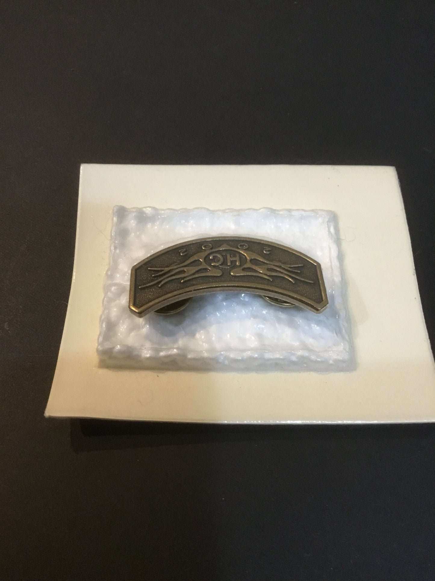 COLLECTIBLE HARLEY DAVIDSON HOG PIN 2002. Condition is "New