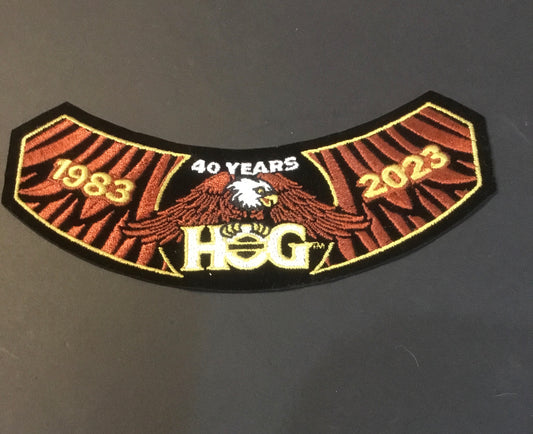 Harley Davidson HOG (Harley Owners Group) 2023 Patch.