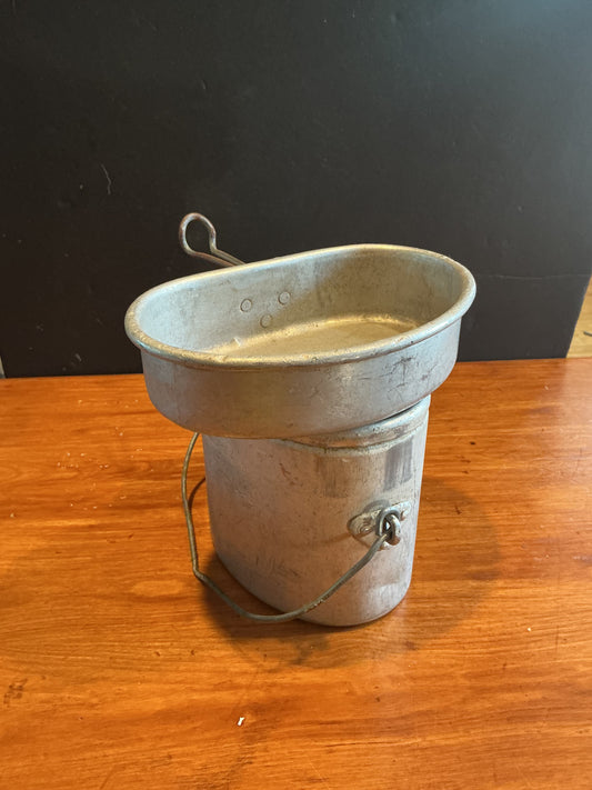 Early Aluminum European Mess Kit
