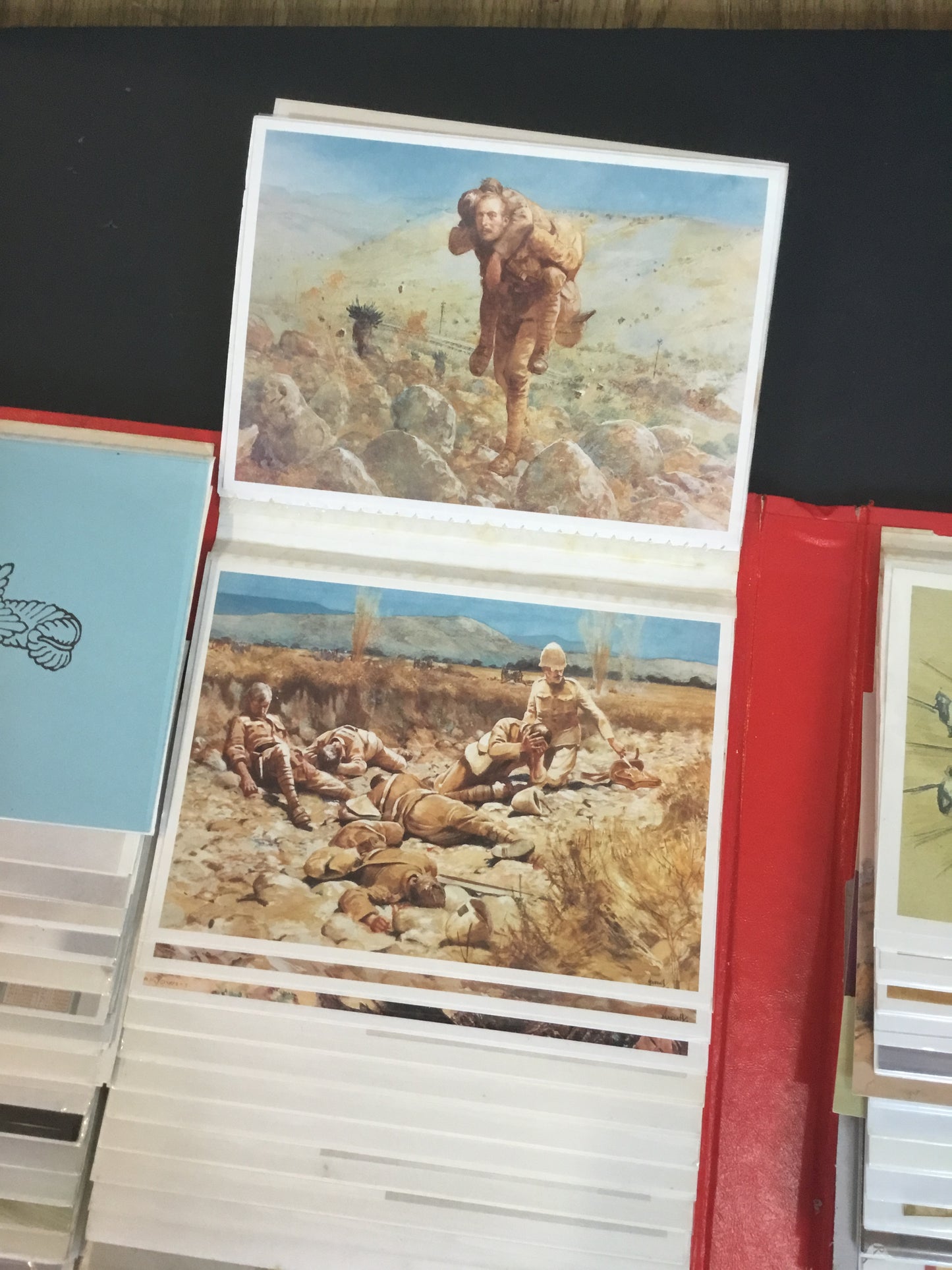 Lot of 120 + British Military Post Cards , Post War