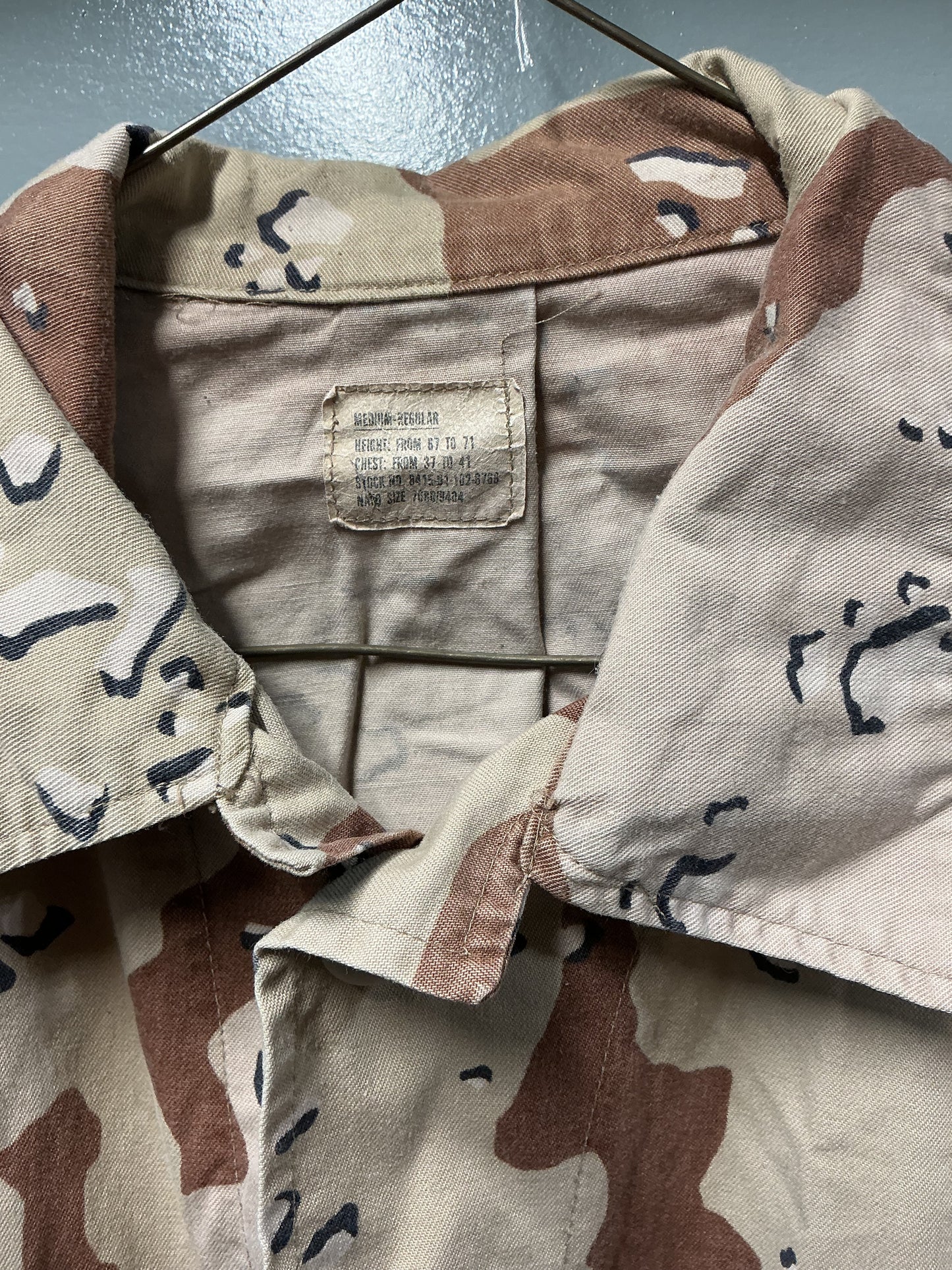 U.S Military Desert Storm BDU Shirt Medium