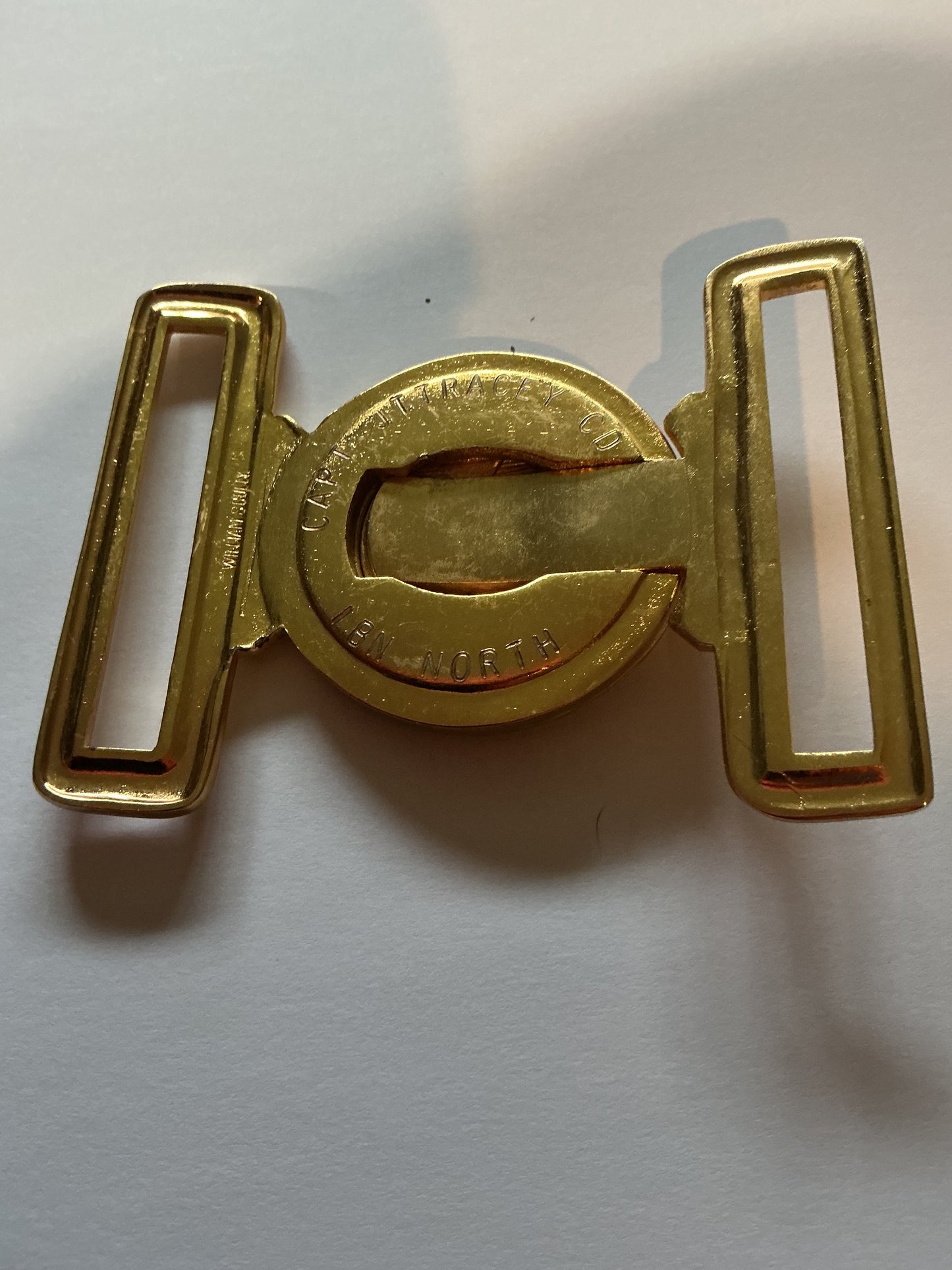 NOVA SCOTIA HIGHLANDERS INTERLOCKING 2 PIECE  BUCKLE