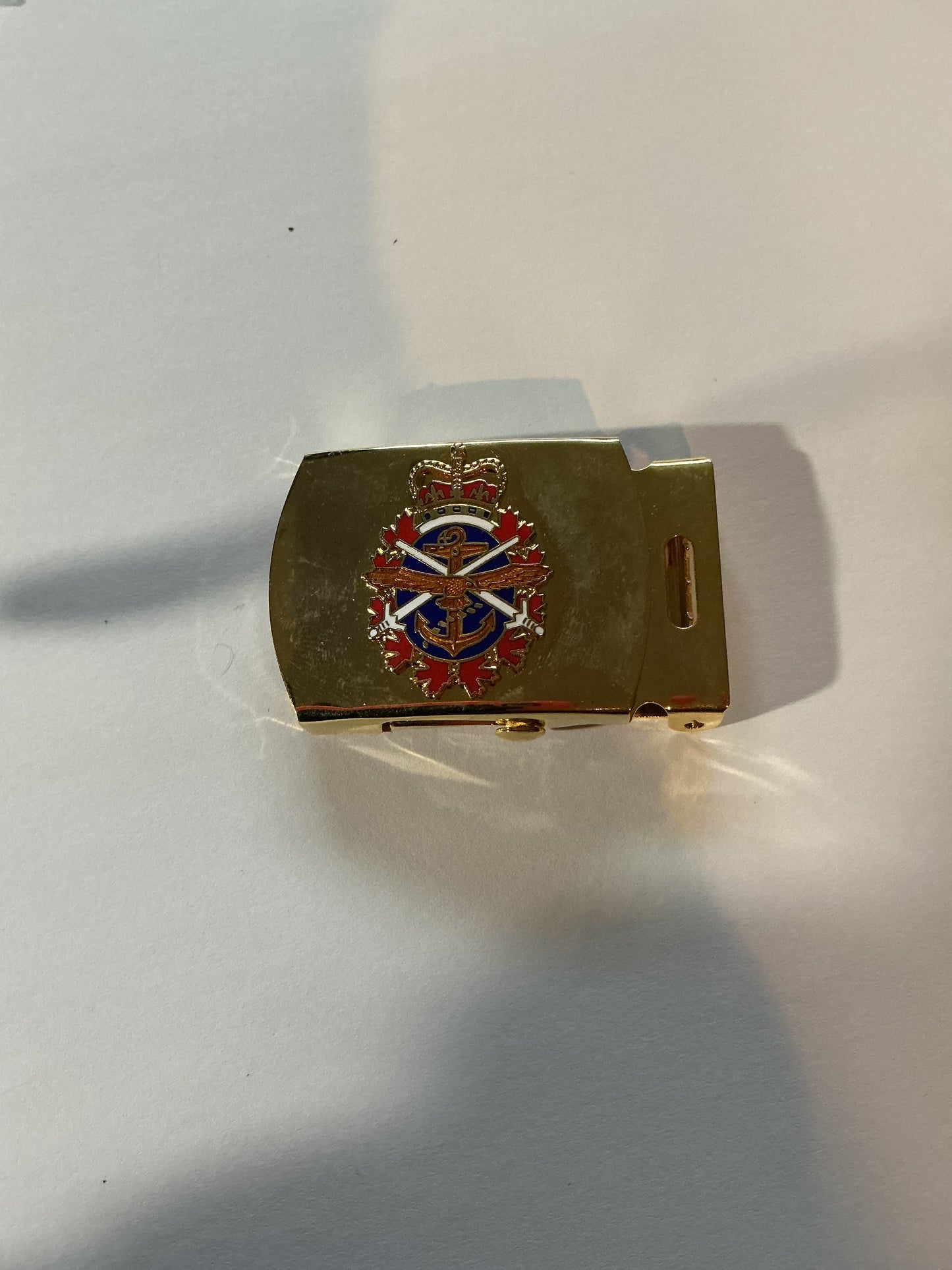 Canadian Tri-Service Belt Buckle