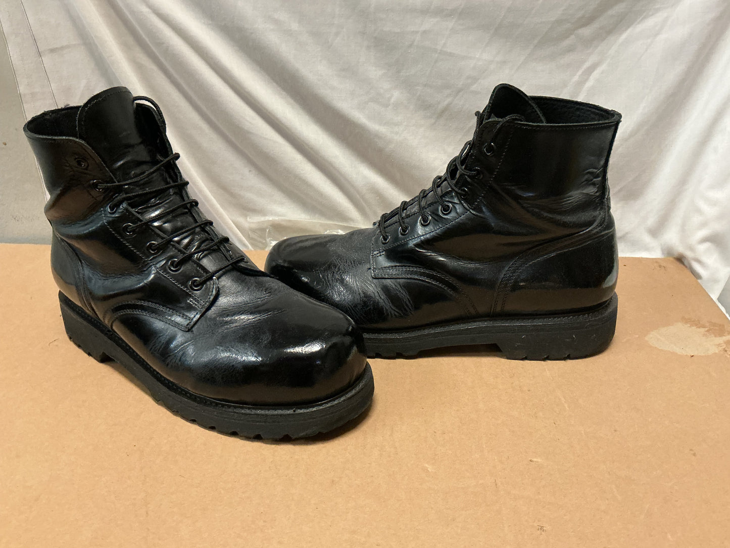 Canadian Forces Steel Toe  Parade Boots Size 12W or 290/114