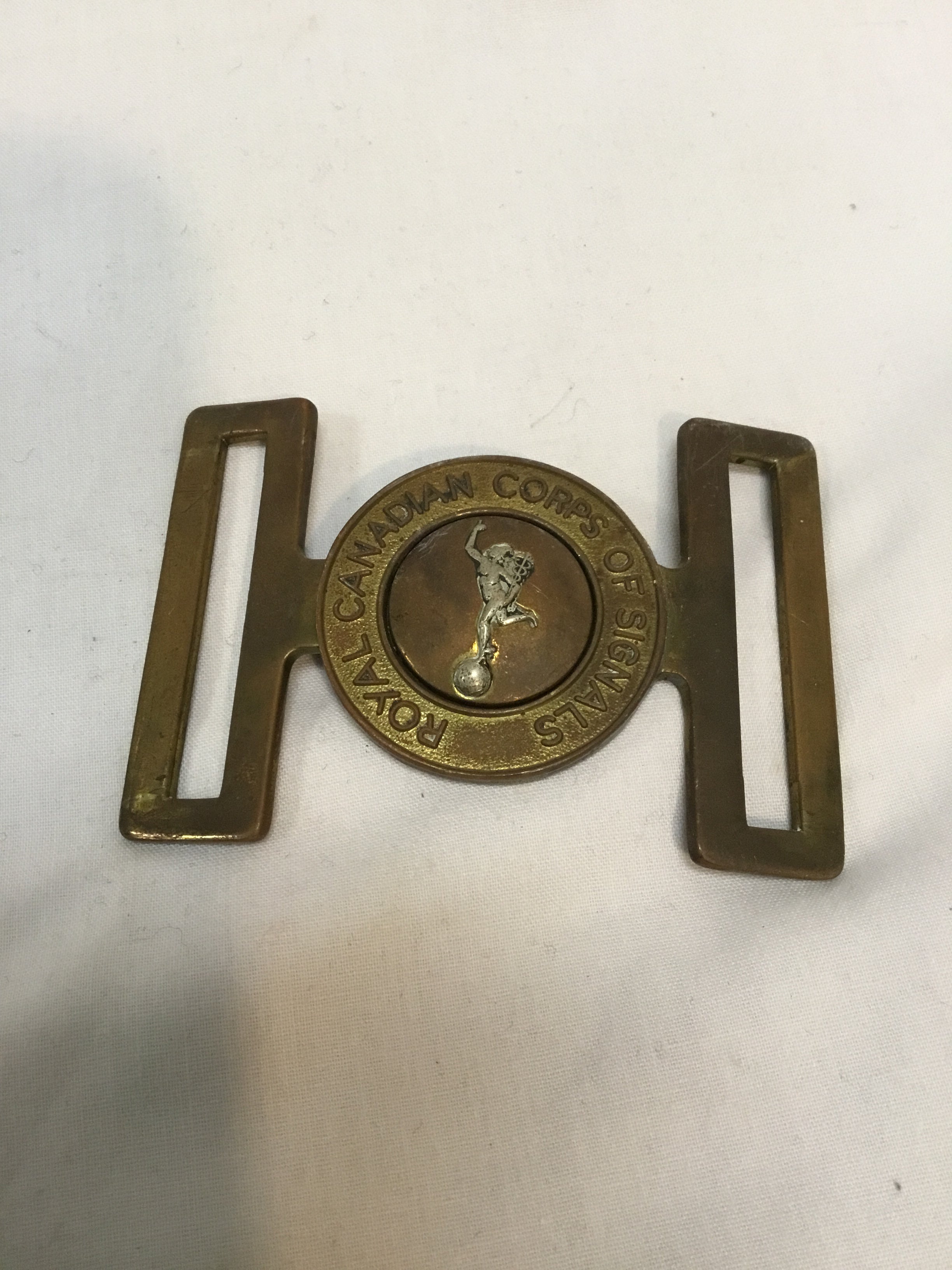 Royal Canadian Corps of Signals Belt Buckle – Roy's Army Surplus ...