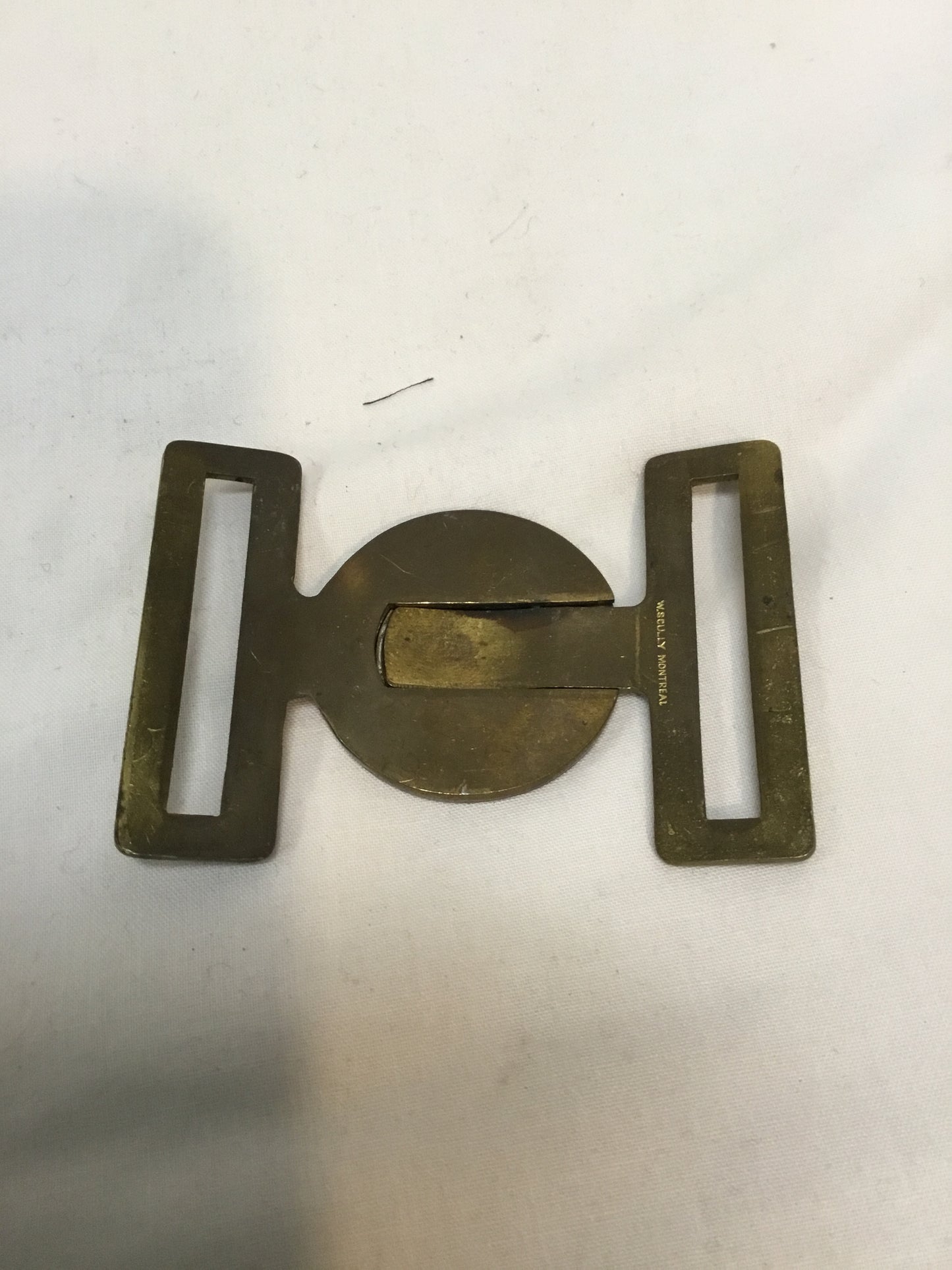 Royal Canadian Corps of Signals Belt Buckle