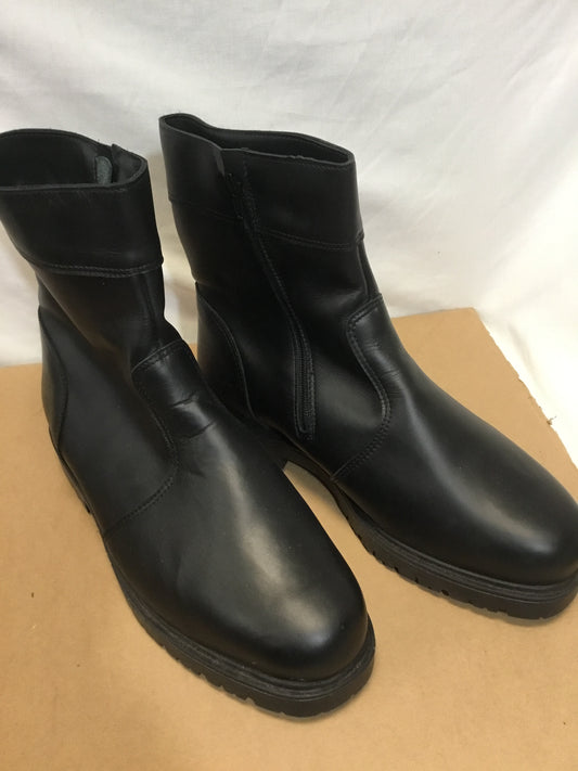 Zipper up Military Officers Dress Boots Size 12 1/2  W