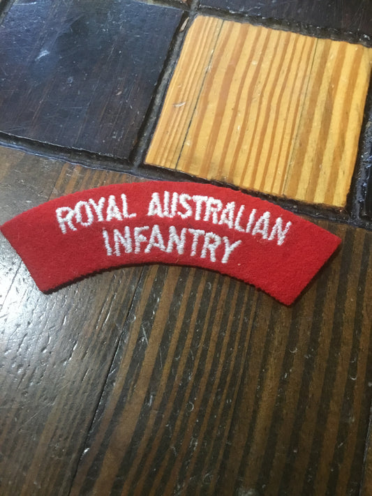 Royal Australian Infantry shoulder title