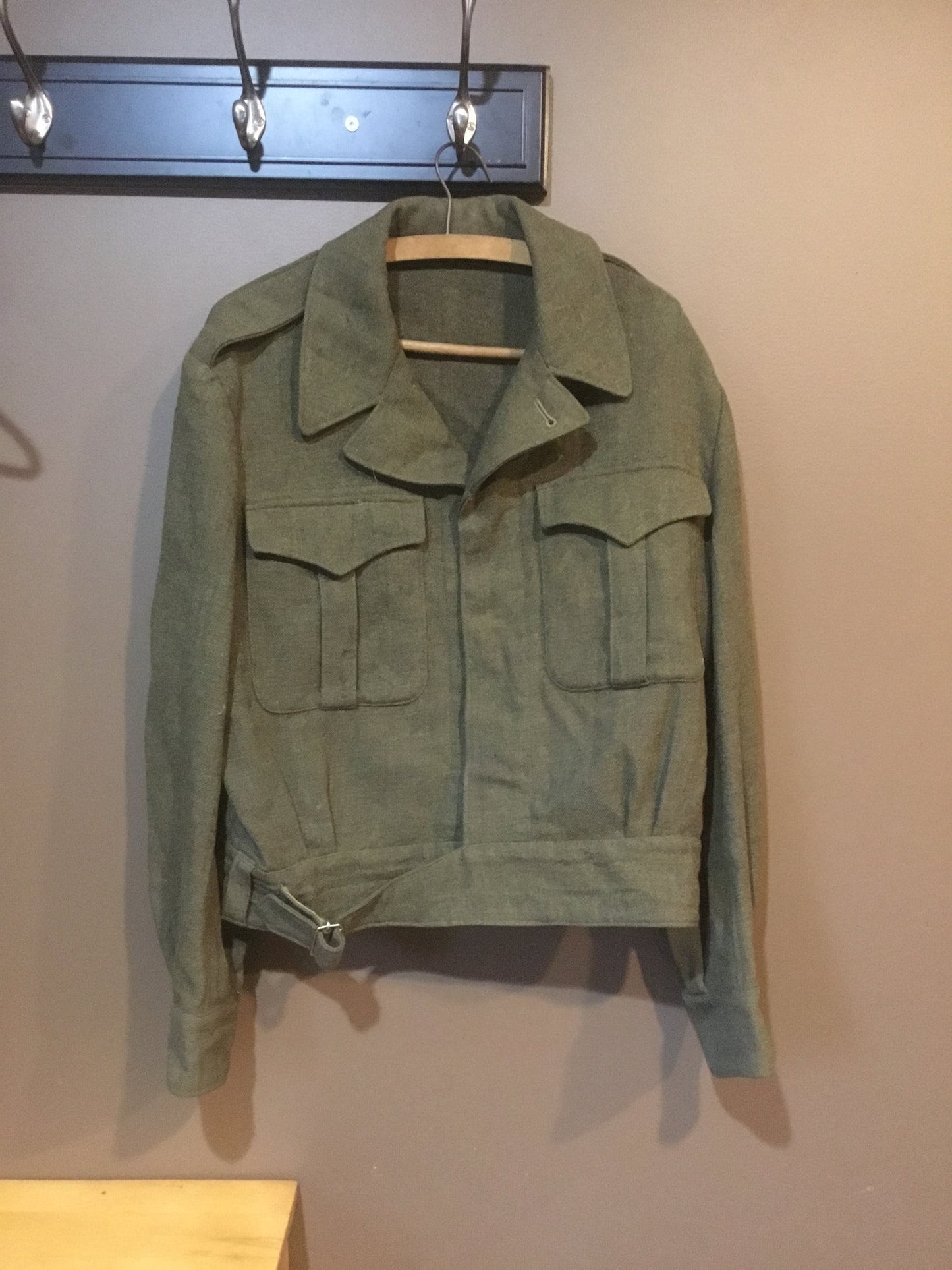 1967 Wool Battle Dress Tunic ,  size Medium