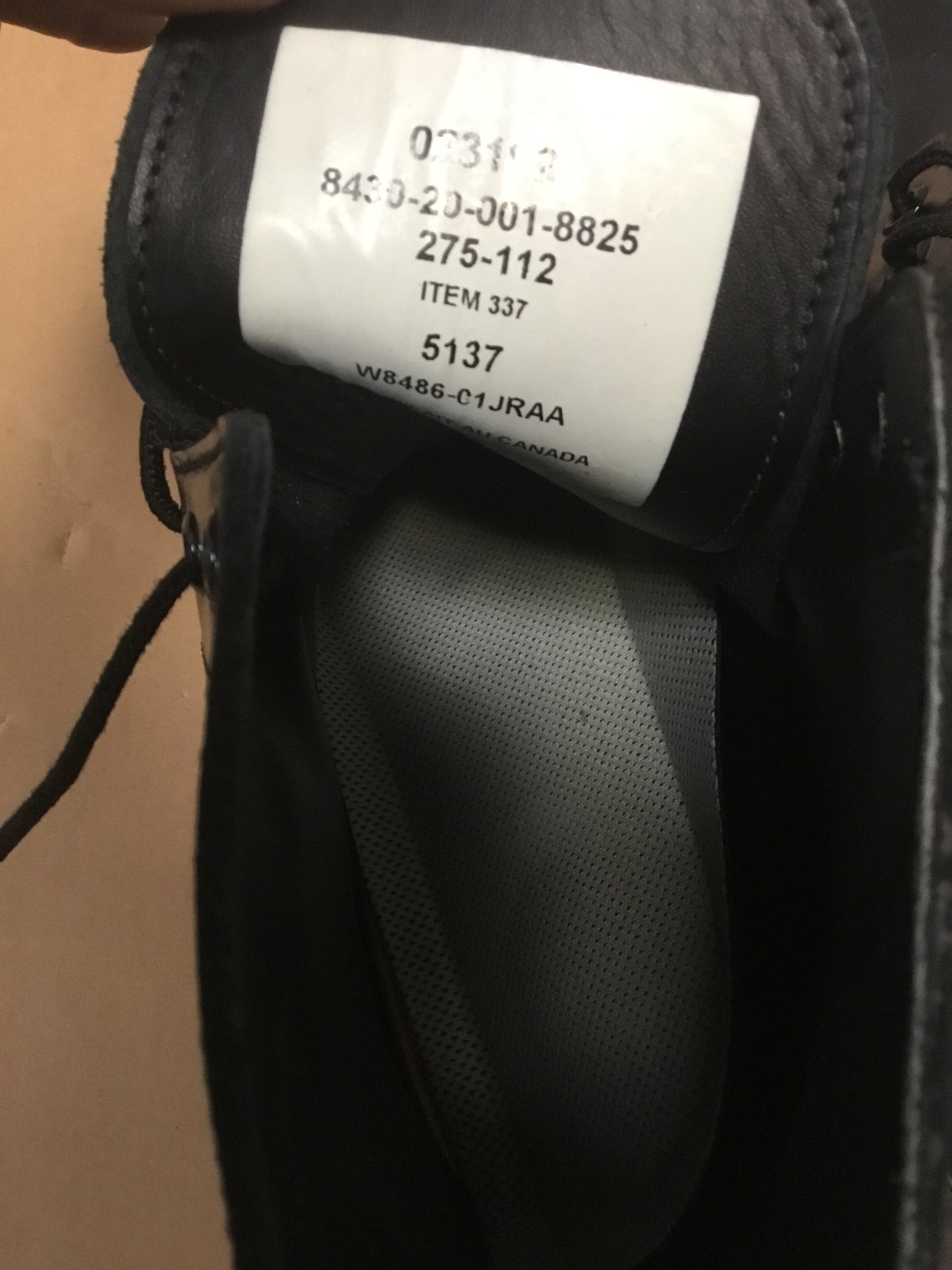 New Military Steel Toe Ankle Boots Size 10.5