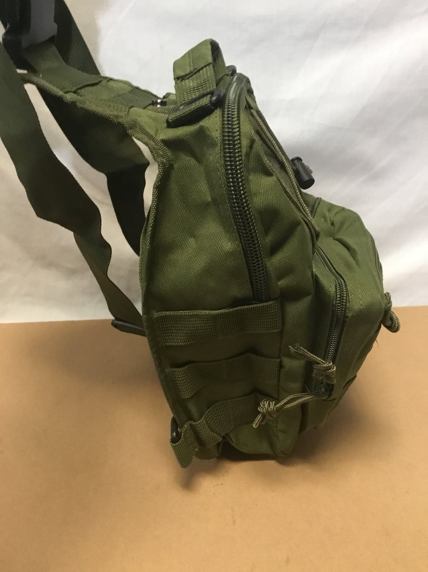 New Single Strap small Tactical Shoulder Bag Olive Drab
