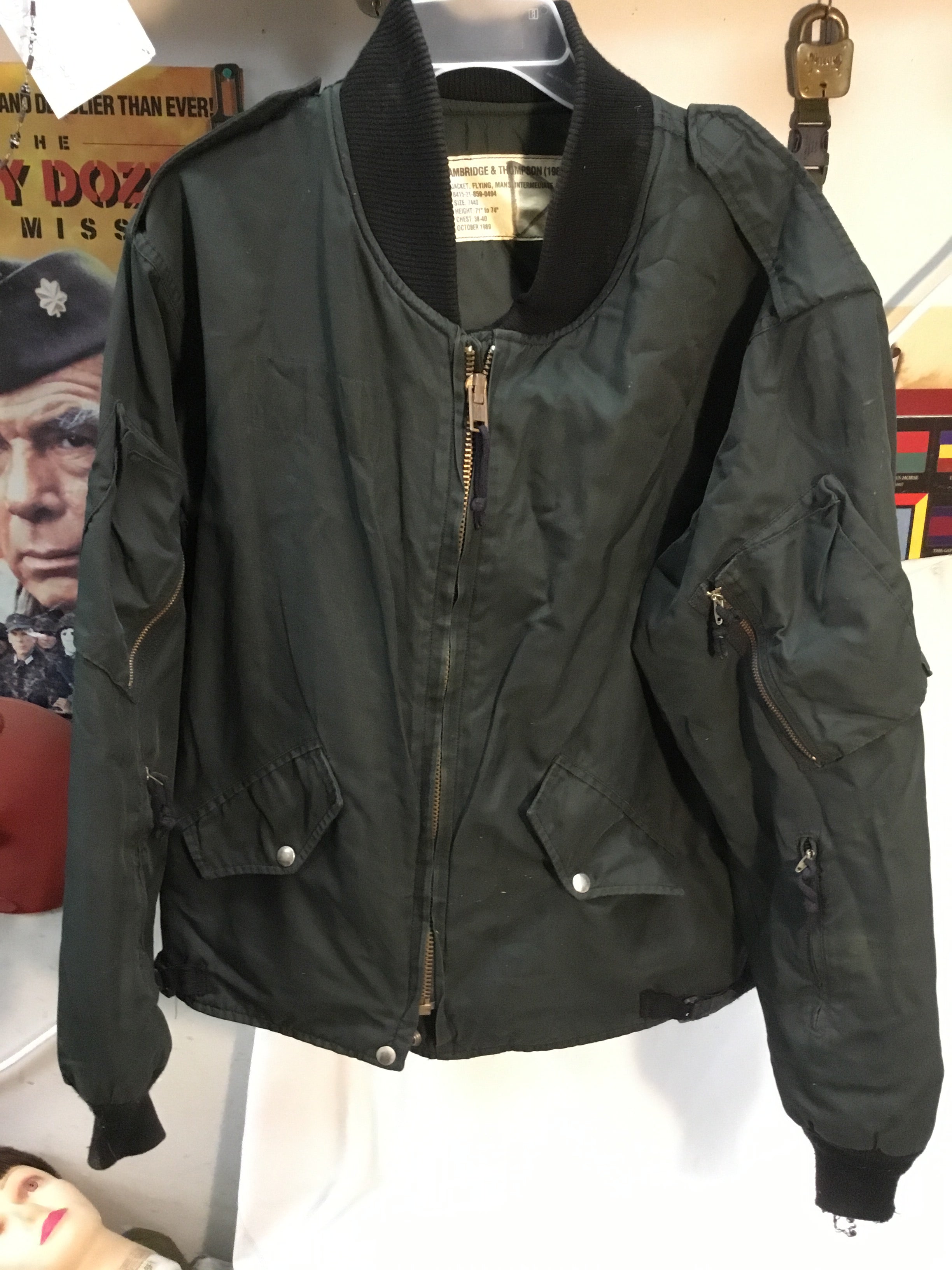 Vintage Canadian Forces Flight Jacket