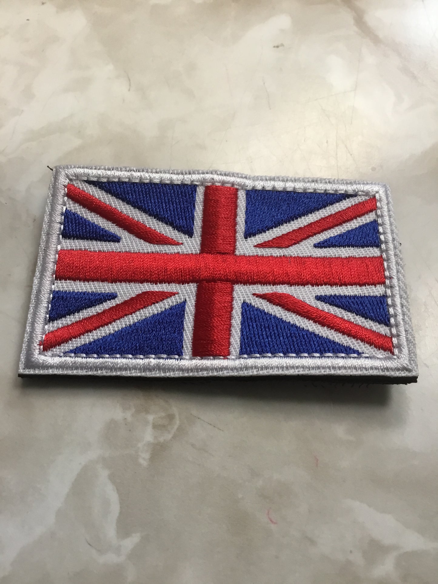British /Union Jack Velcro Flag Patch 3 x 2 inches