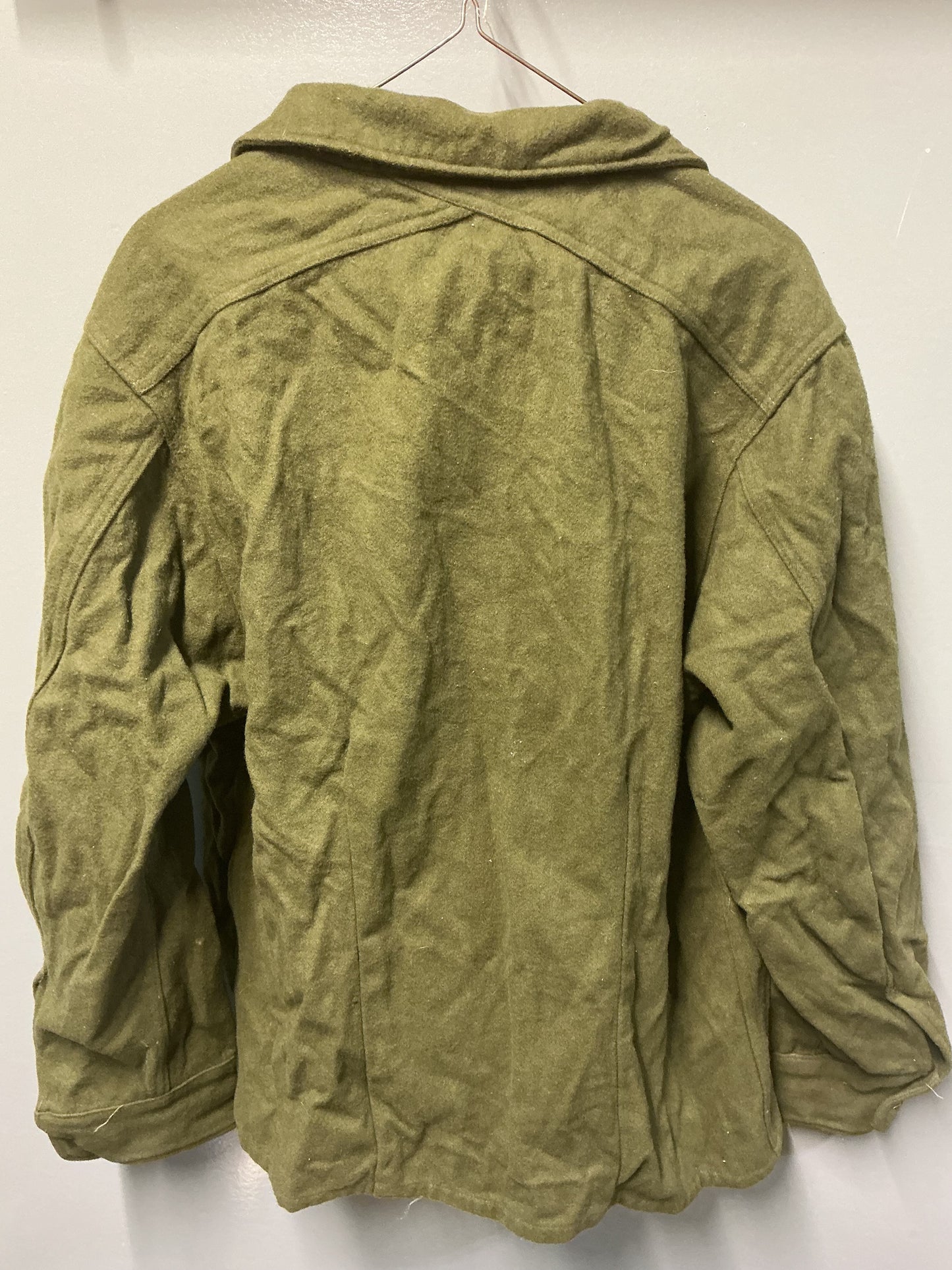 U.S. / Canadian  Cold Weather Shirt 80% Wool Medium