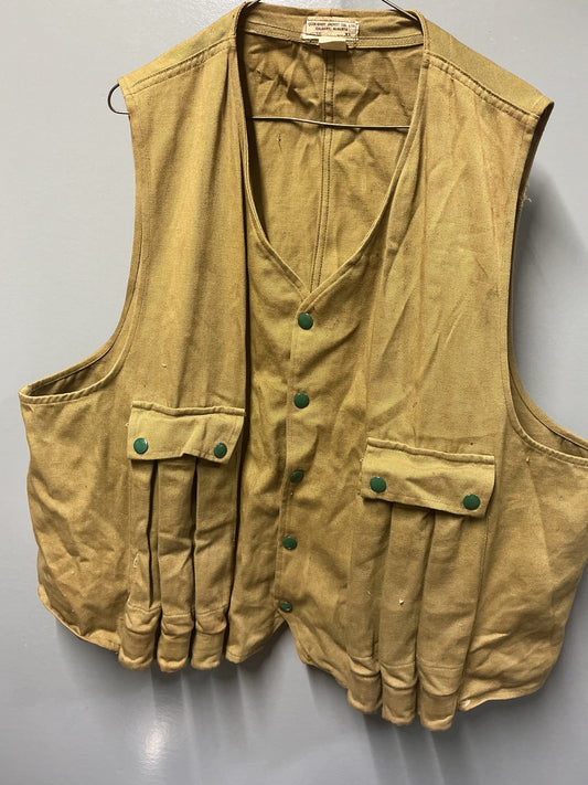 1950-60s VINTAGE Quik-Shot  12 Gauge Shell Vest XLARGE