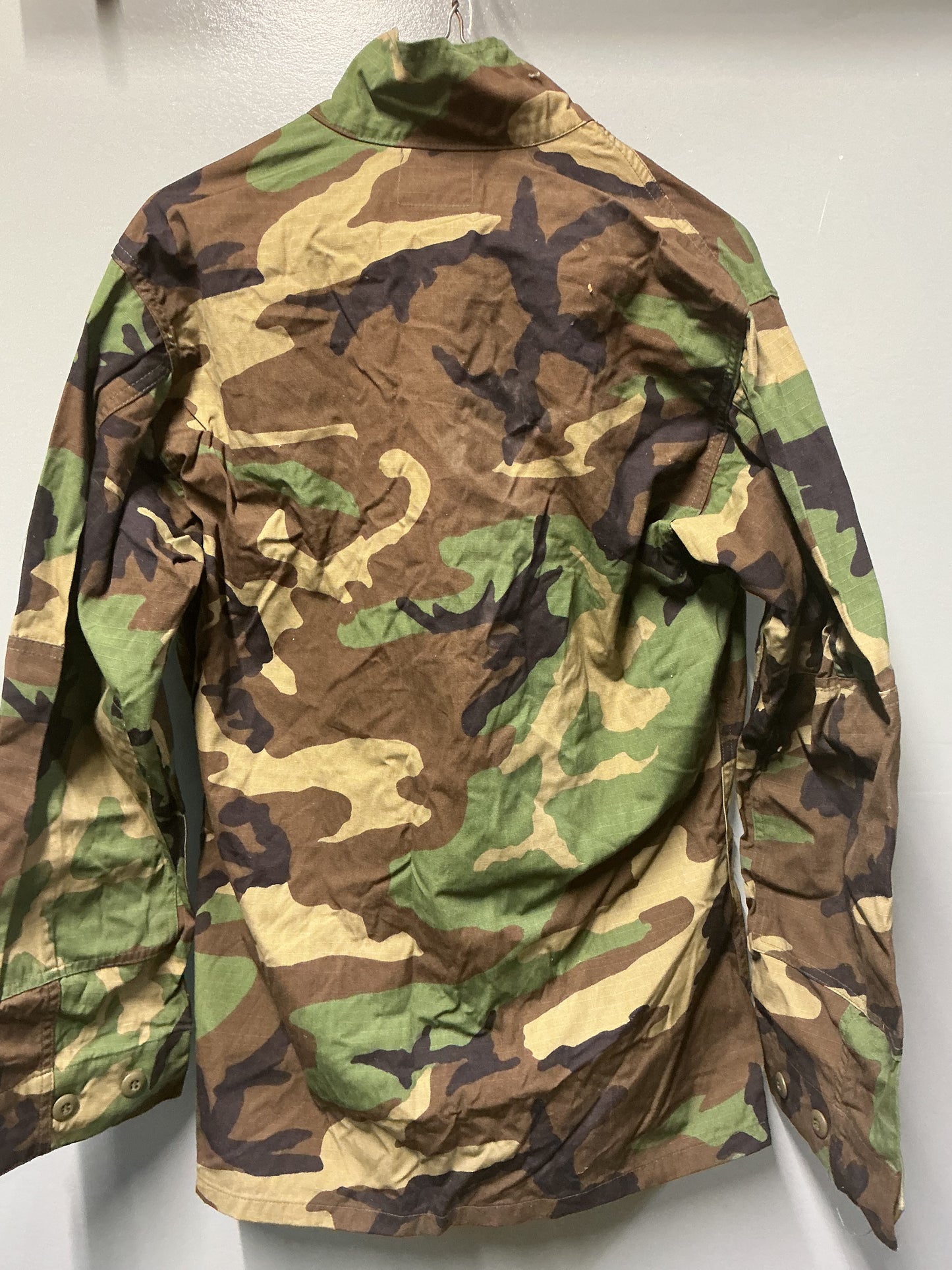 U.S. Military Woodland BDU SHIRT Small Regular