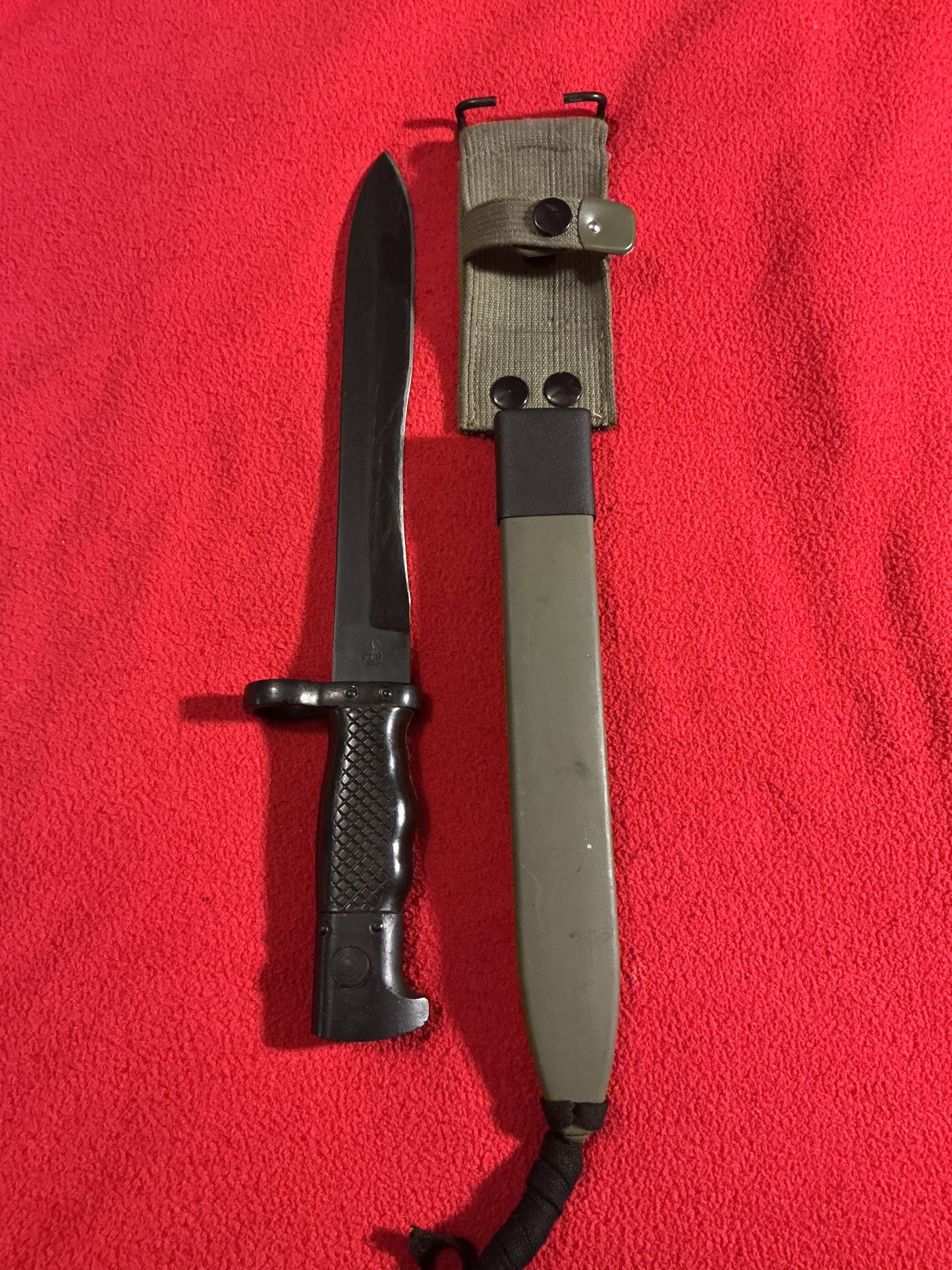 SPANISH M1964 CETME Bolo KNIFE BAYONET with scabbard