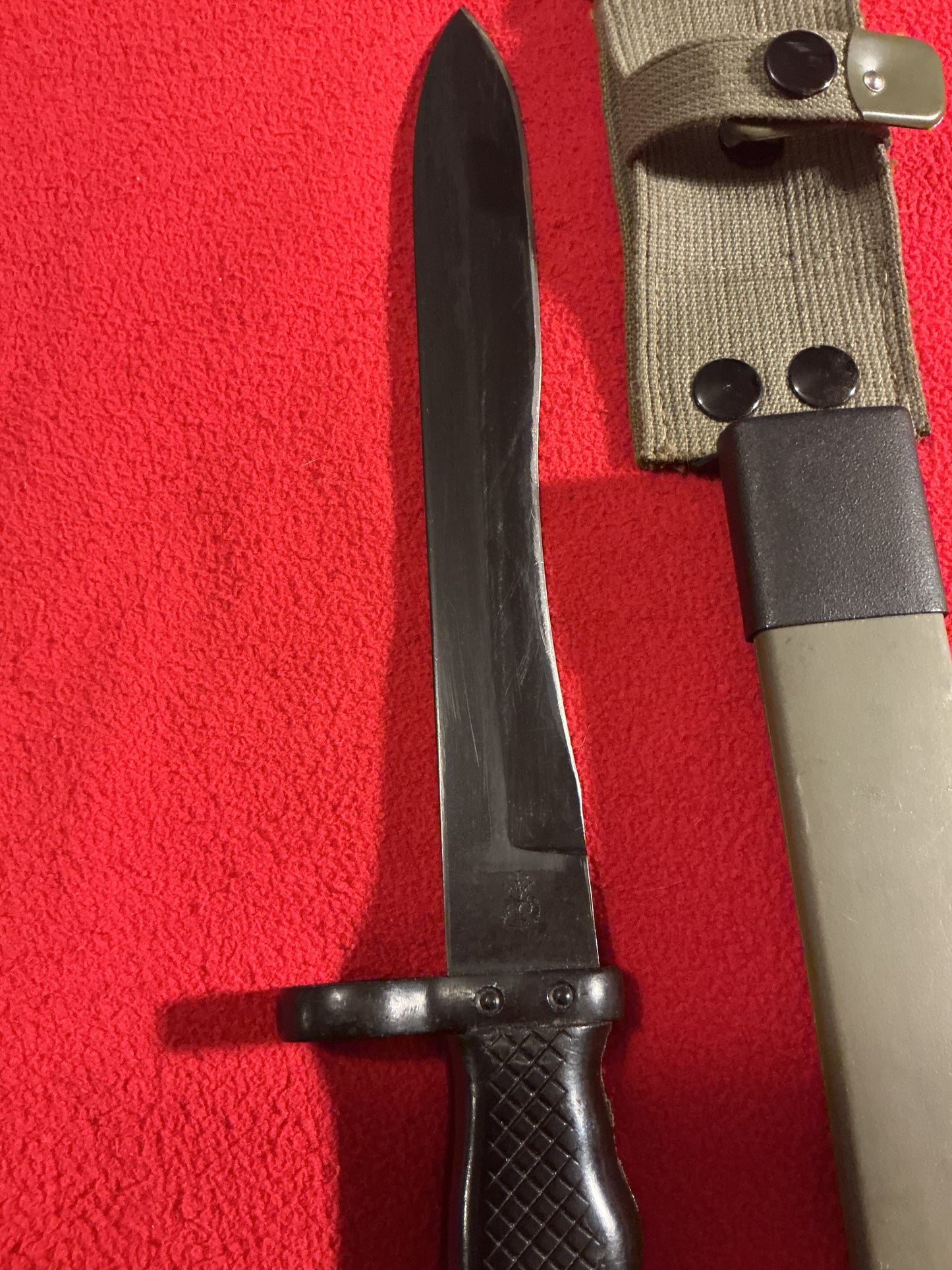 SPANISH M1964 CETME Bolo KNIFE BAYONET with scabbard