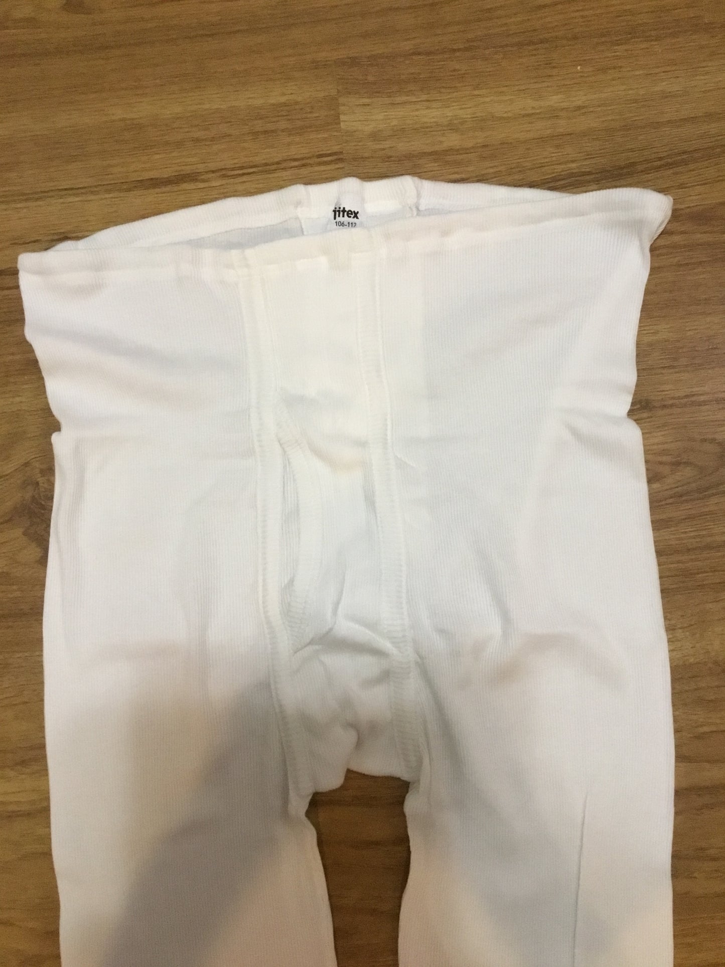 Czech Military  White Ribbed Long Johns